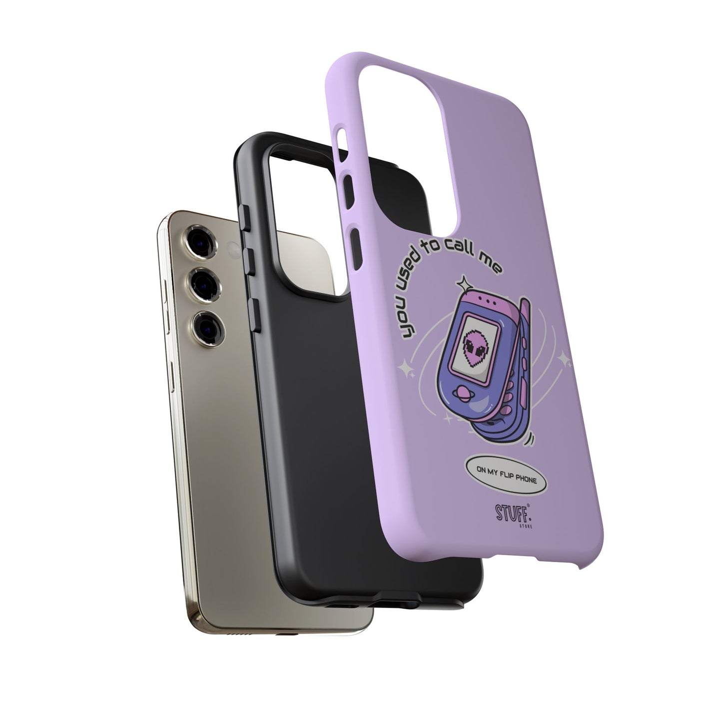 Flip Phone Case | Coque résistante double protection avec Design Y2K