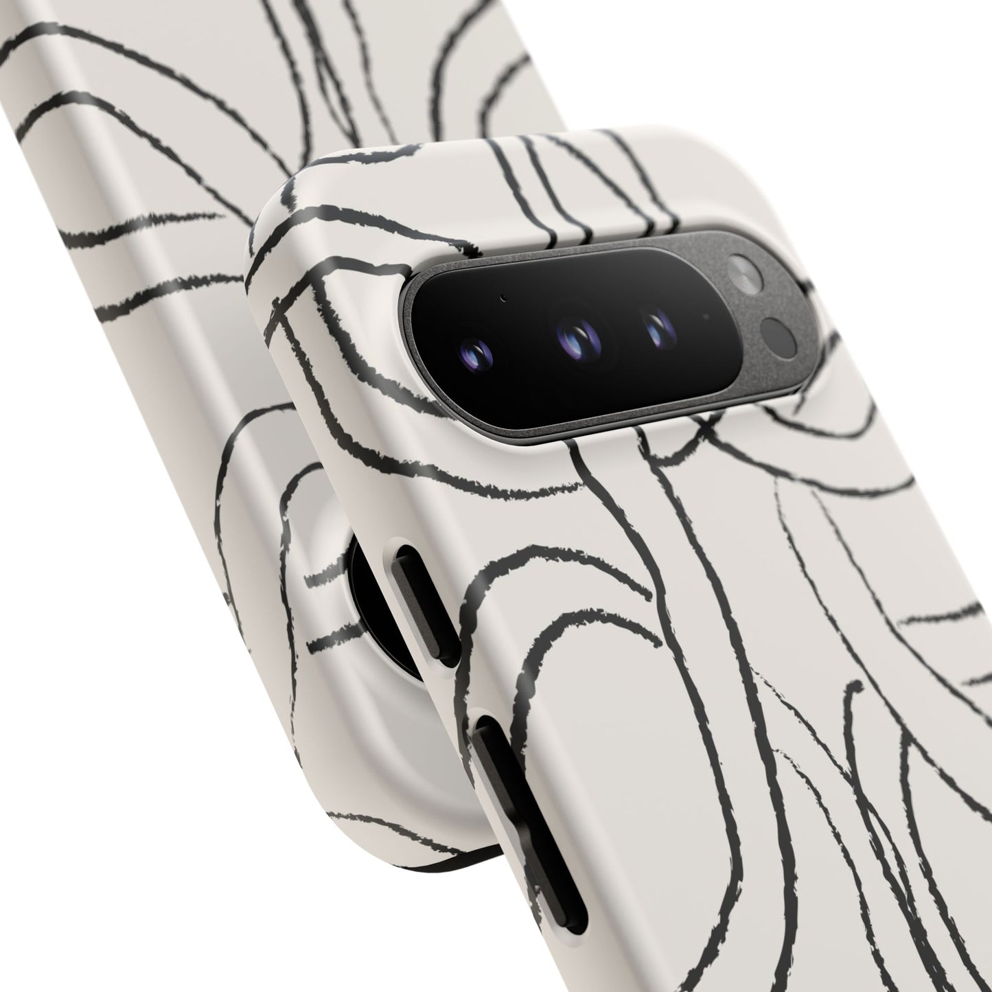 Doodly Case | Coque résistante double protection avec Design Gribouillis Minimaliste