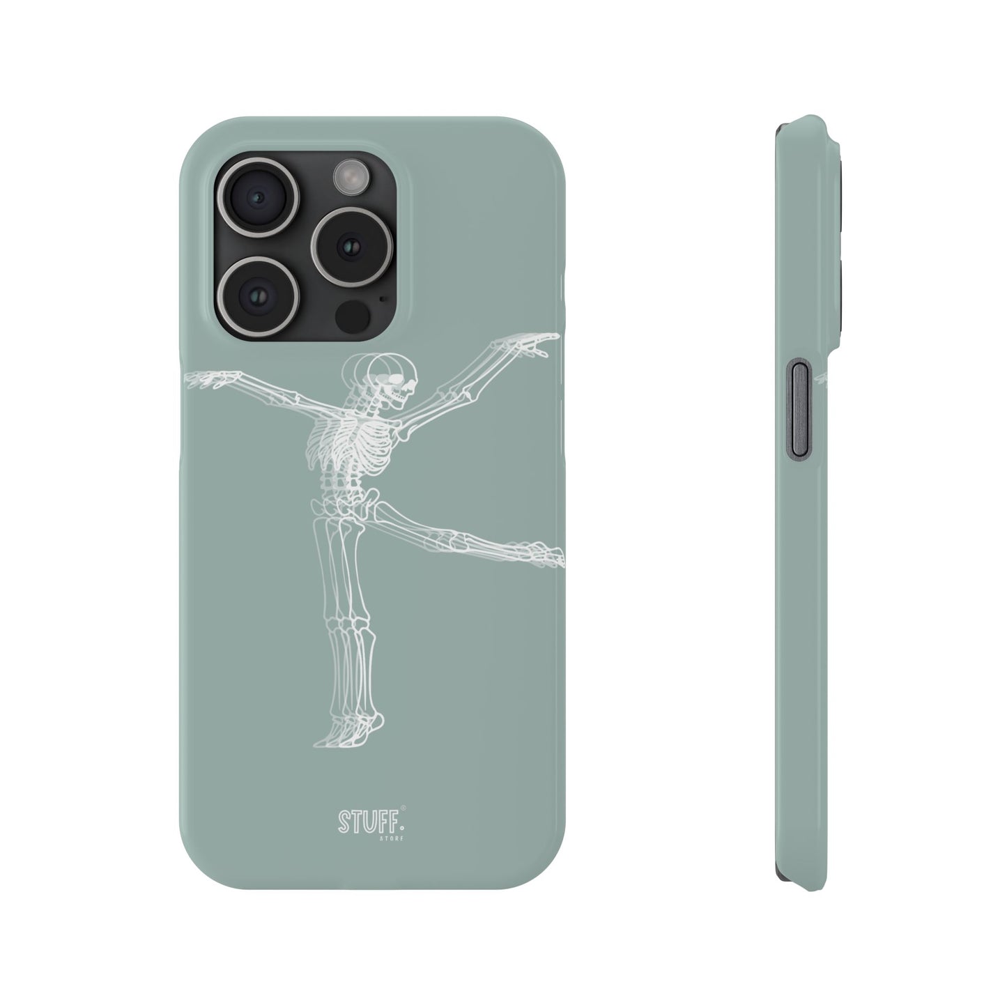 Bone-a-Rina | Coque slim durable et anti-chocs avec Design de Squelette Ballerine