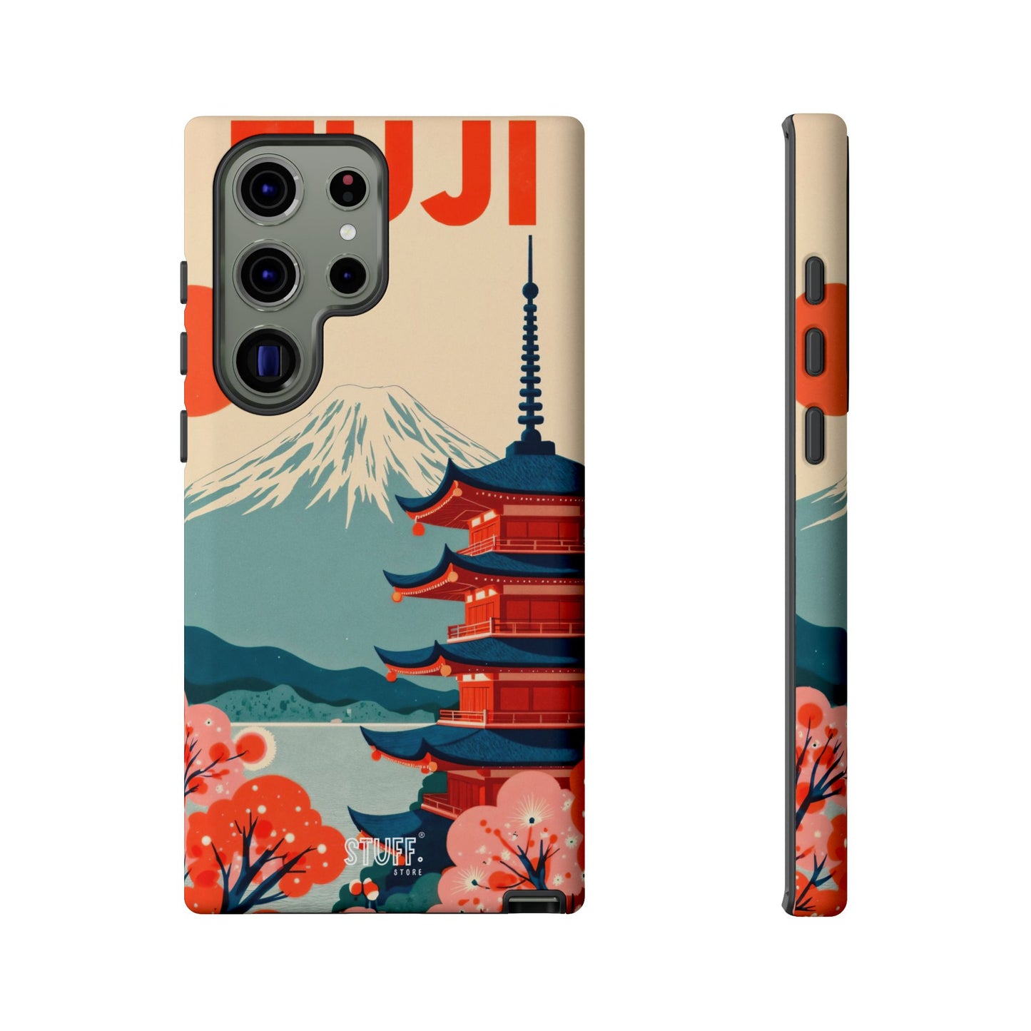Fuji Case | Coque résistante double protection avec Design Mont Fuji