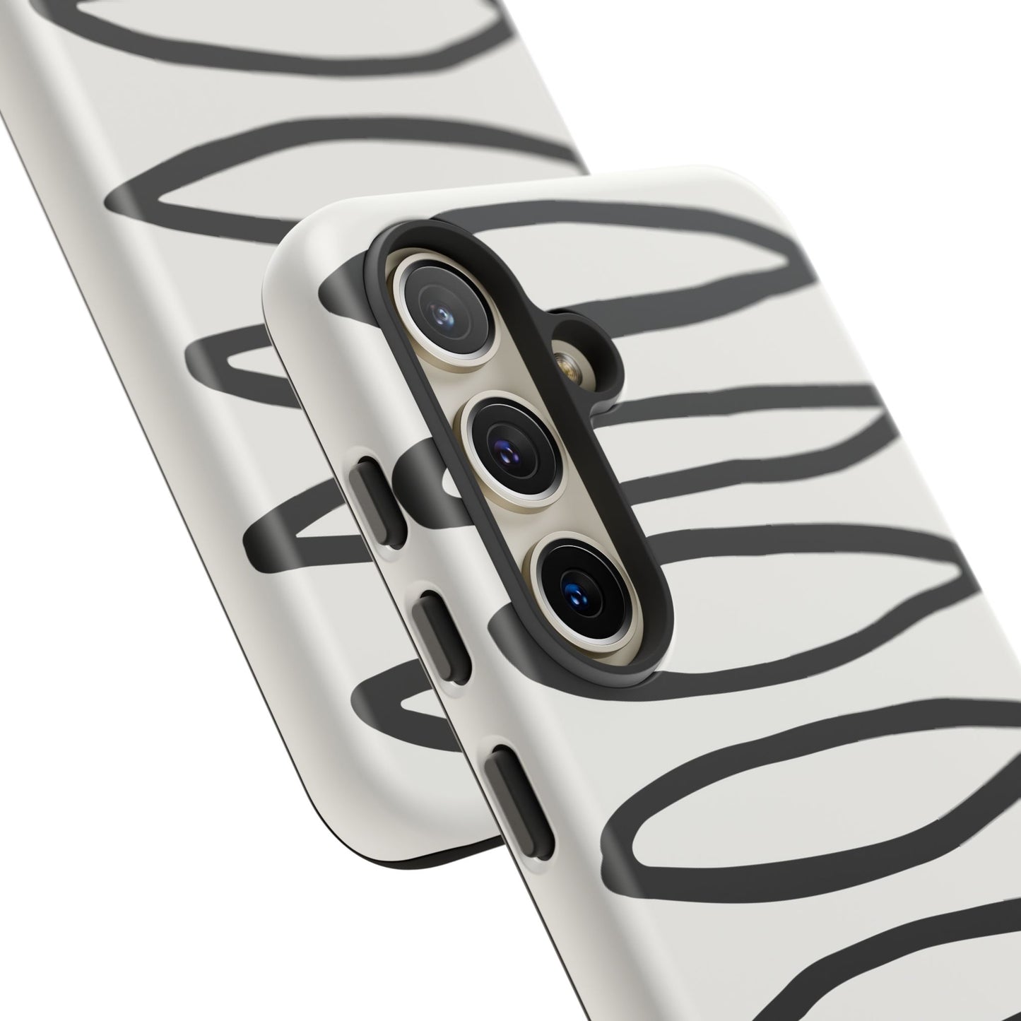 Loopy Case | Coque résistante double protection - Motif cercles abstraits