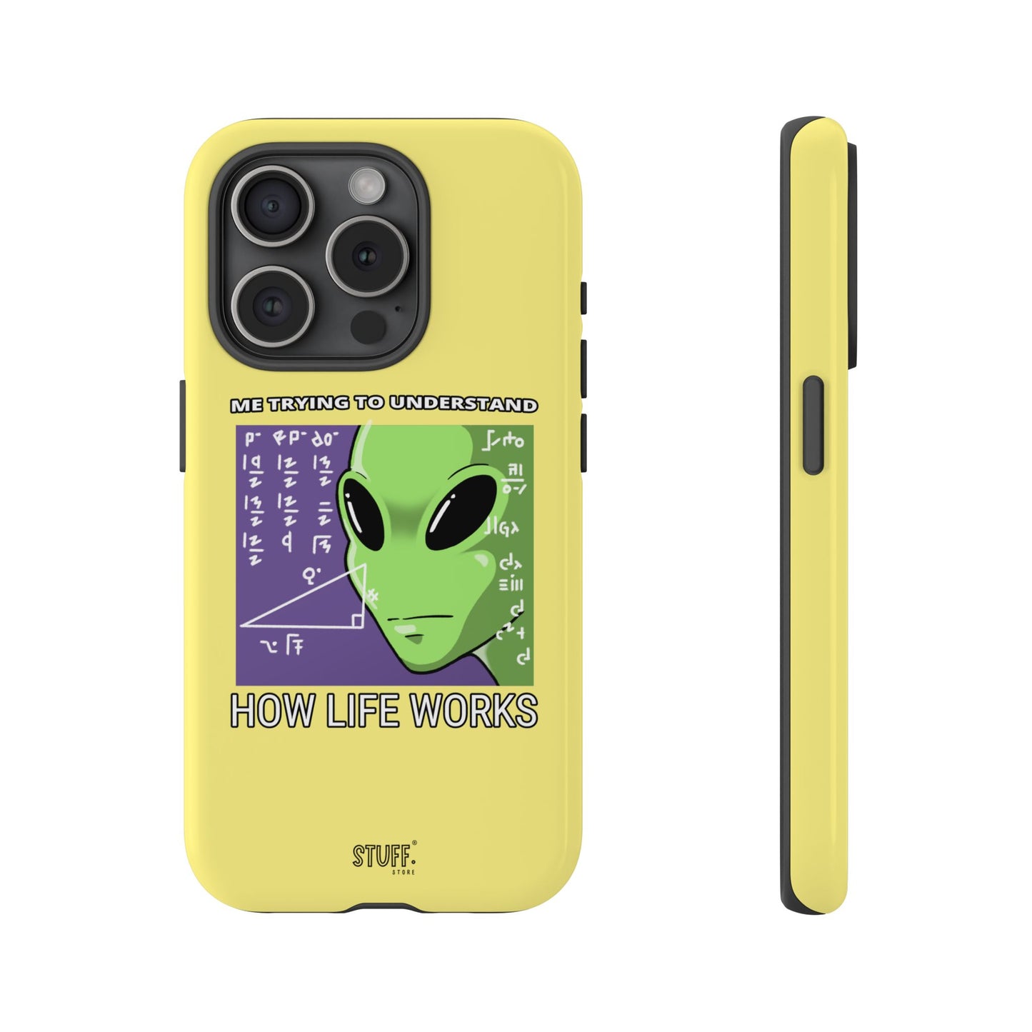 Confused Alien Case | Coque résistante Dual Protect anti-choc