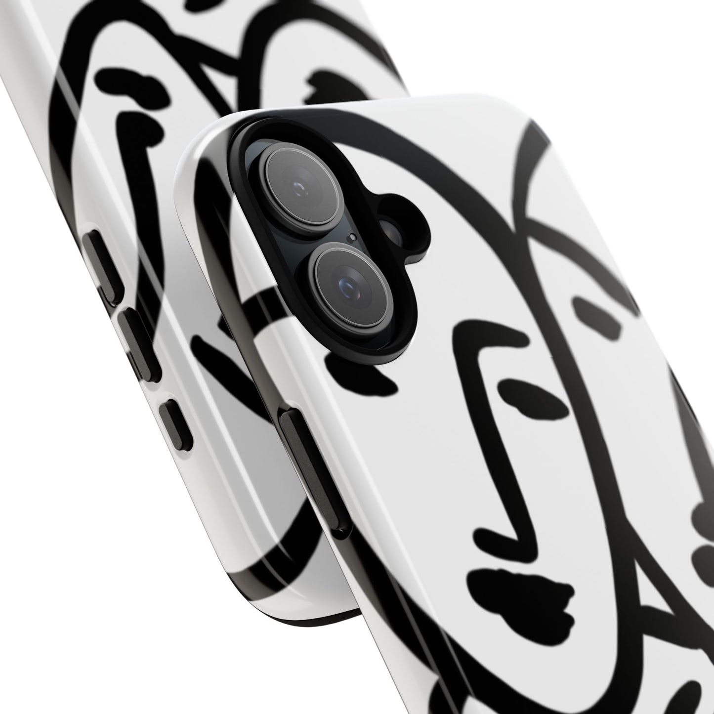 Les Trois Visages | Coque résistante double protection — inspiration Matisse