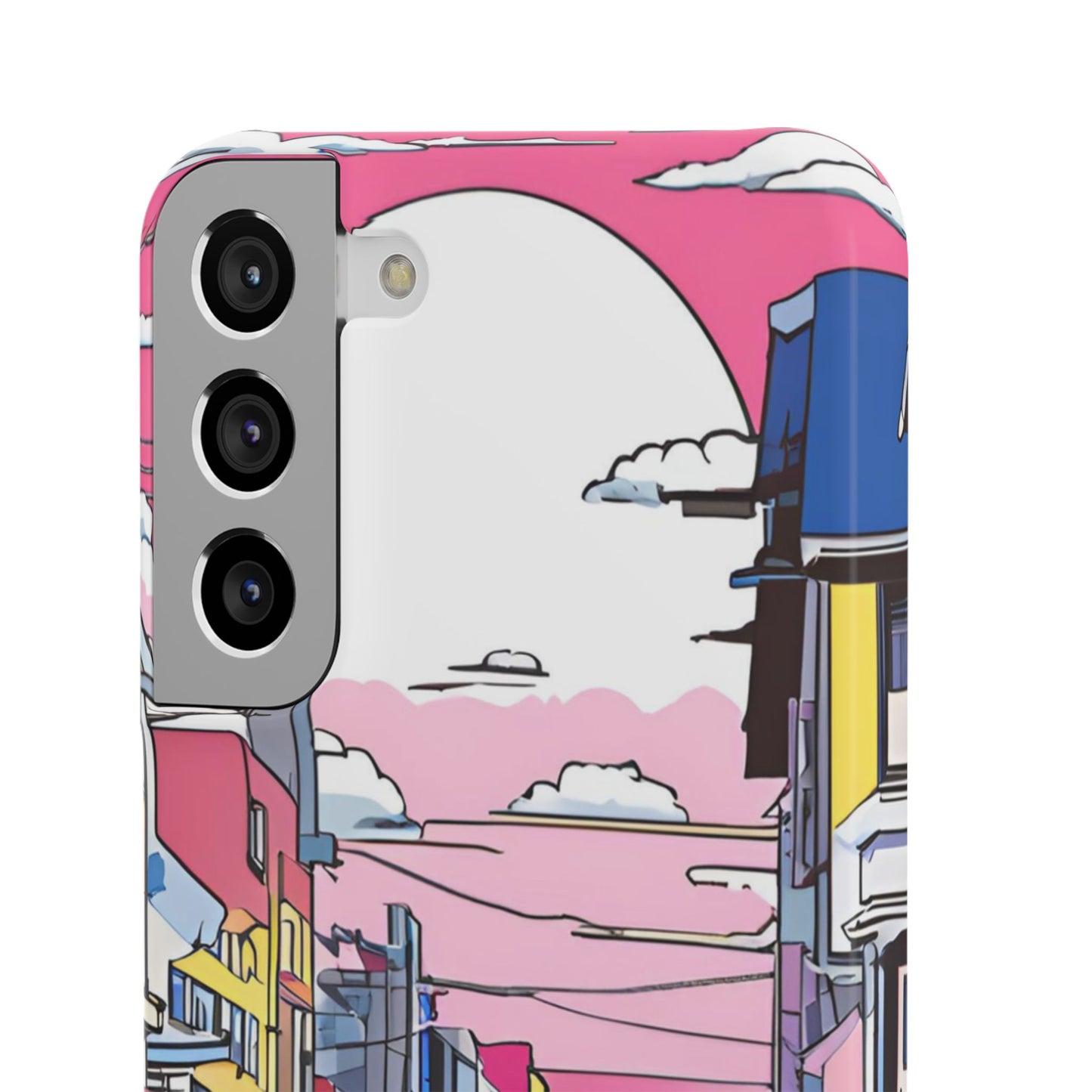 Pop Art Sunset | Coque snap légère et résistante inspiration Lichtenstein