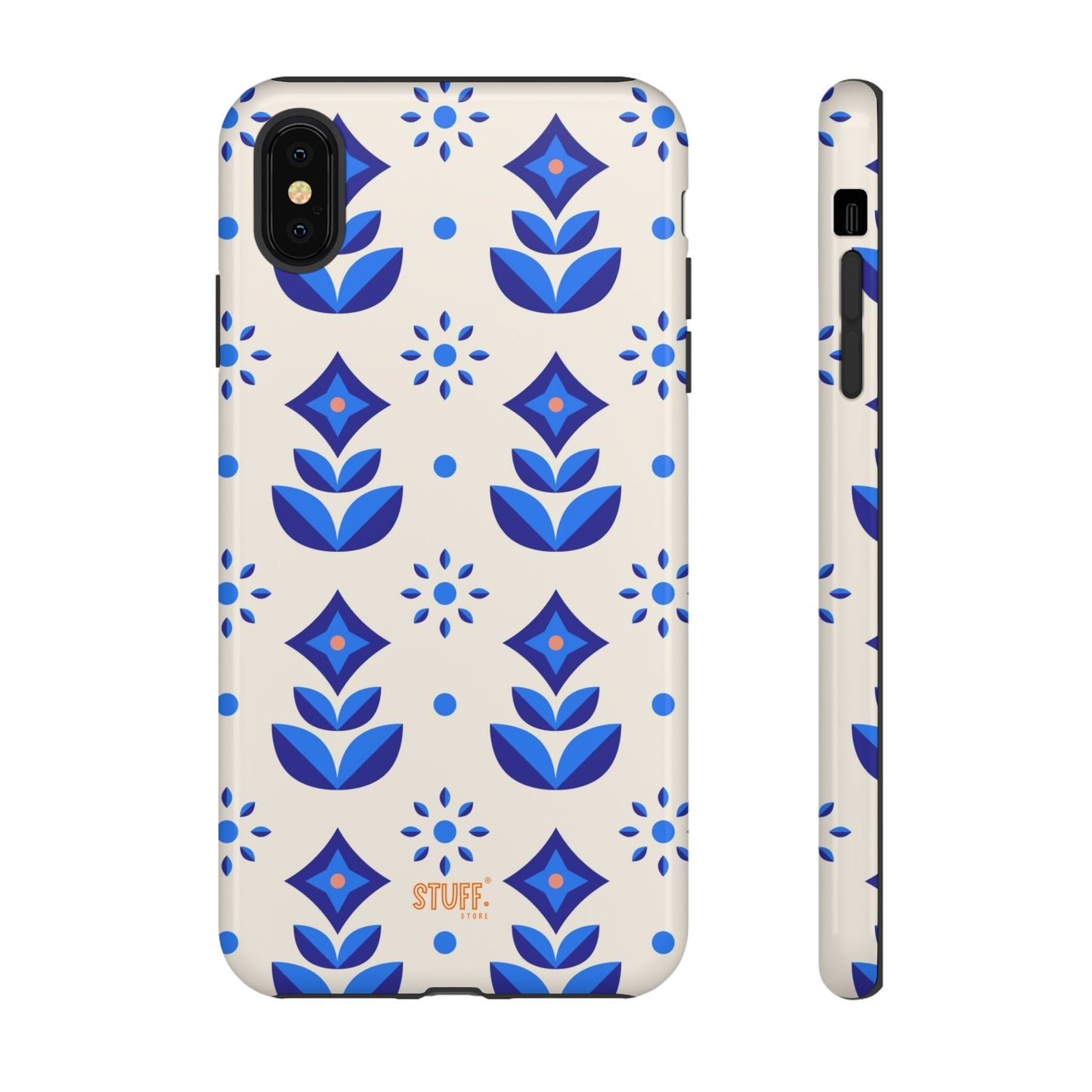 Floral Case | Coque résistante double protection avec Design Fleuri