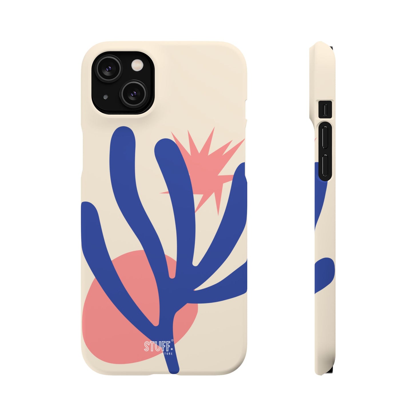 Botanica Case | Coque snap légère et résistante avec Design Floral inspiration Matisse