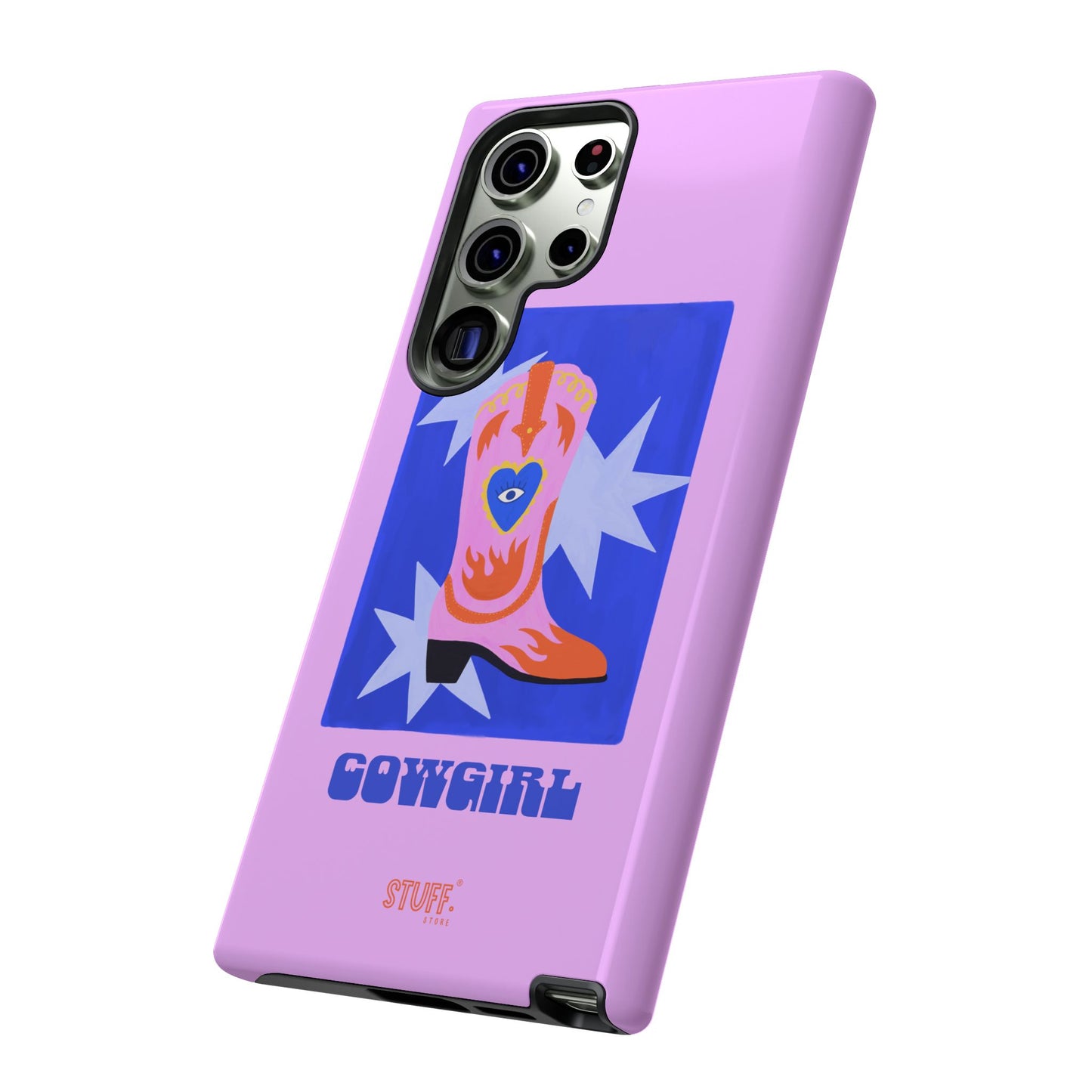 Cowgirl Case | Cose résistante double protection avec Design Western