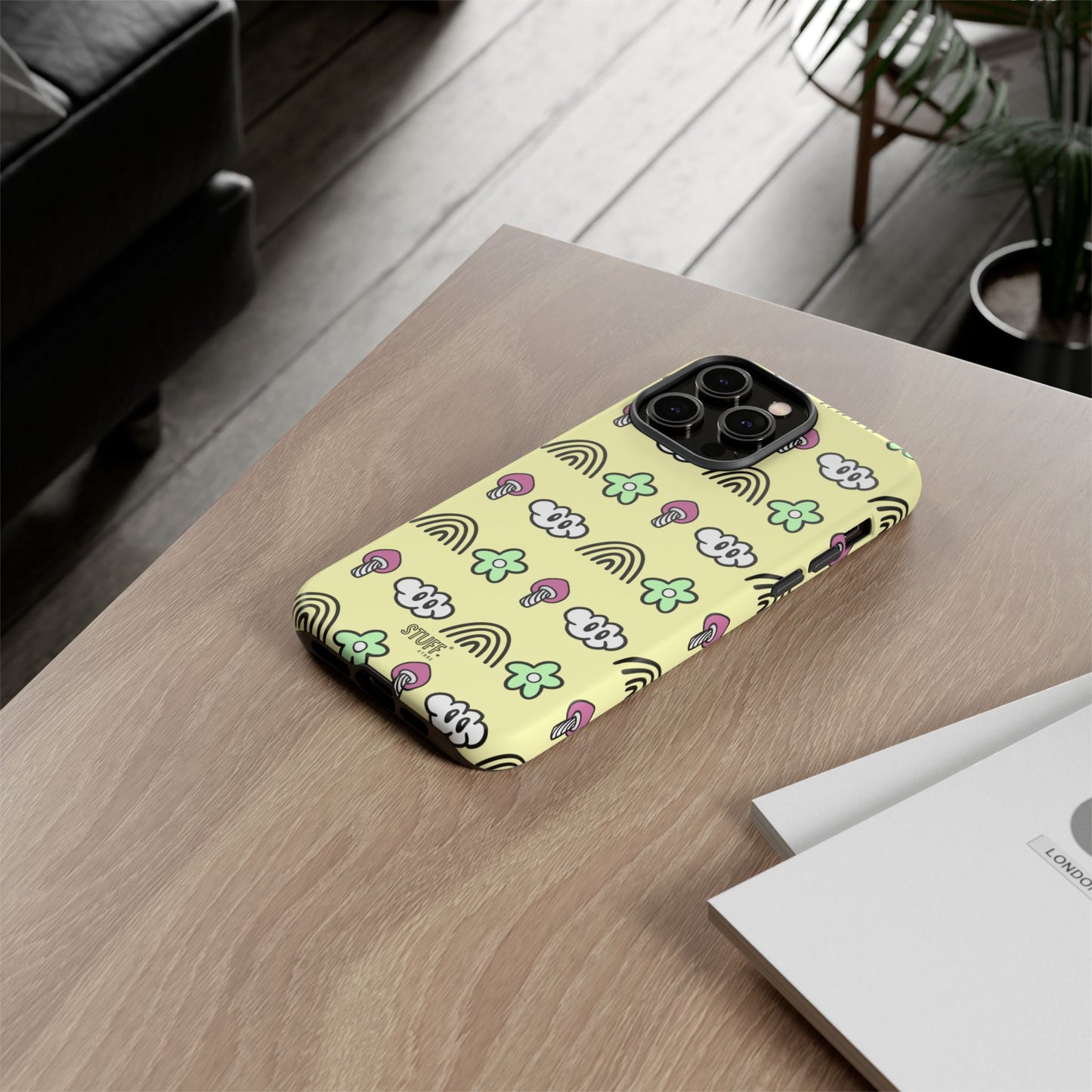 Pixie Case | Coque résistante double protection — Collection Pixie — Jaune