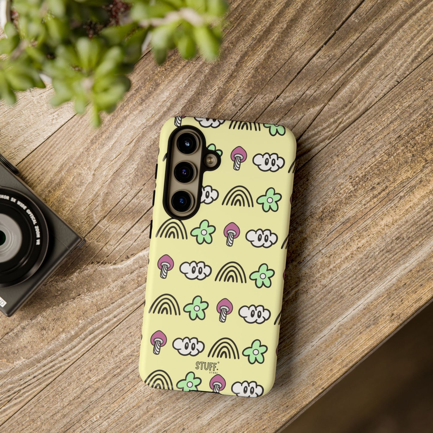 Pixie Case | Coque résistante double protection — Collection Pixie — Jaune