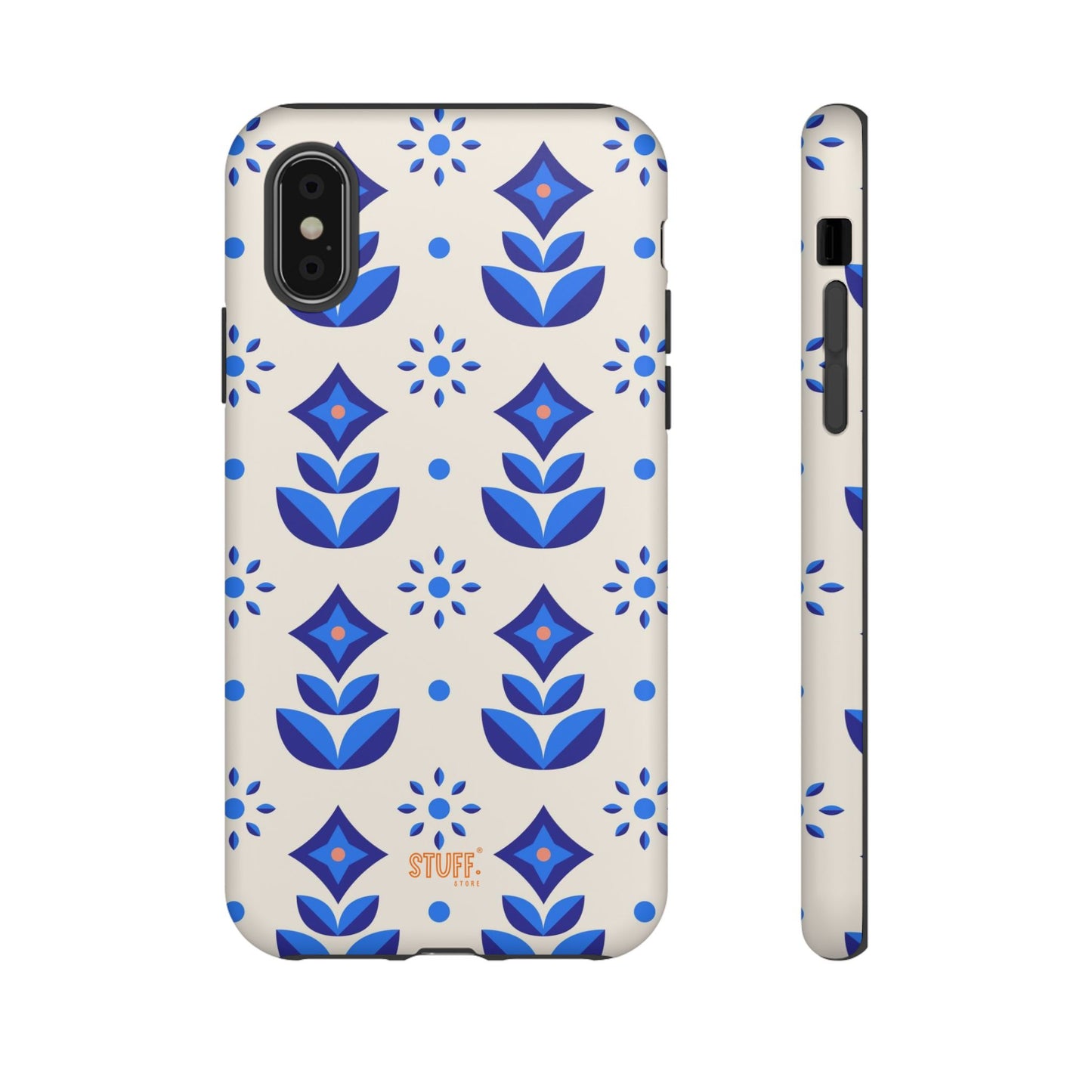 Floral Case | Coque résistante double protection avec Design Fleuri