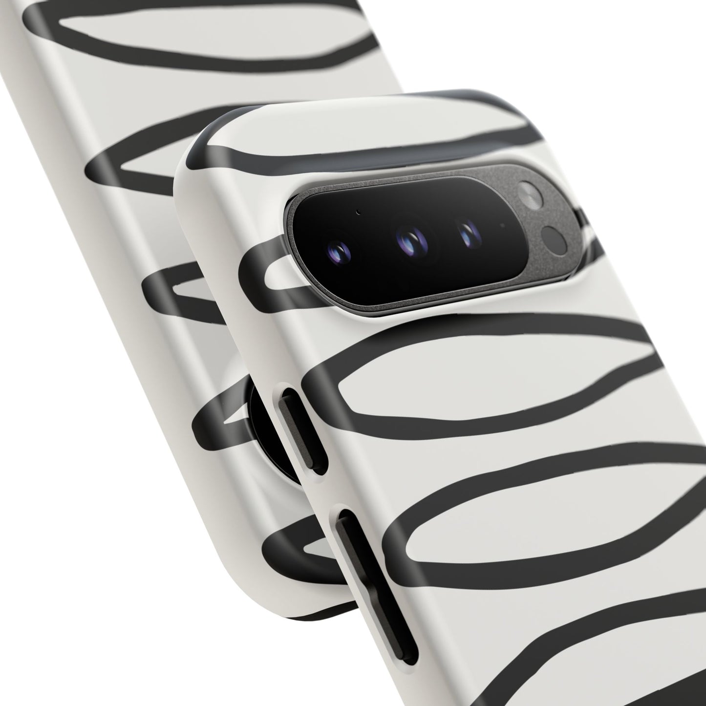 Loopy Case | Coque résistante double protection - Motif cercles abstraits