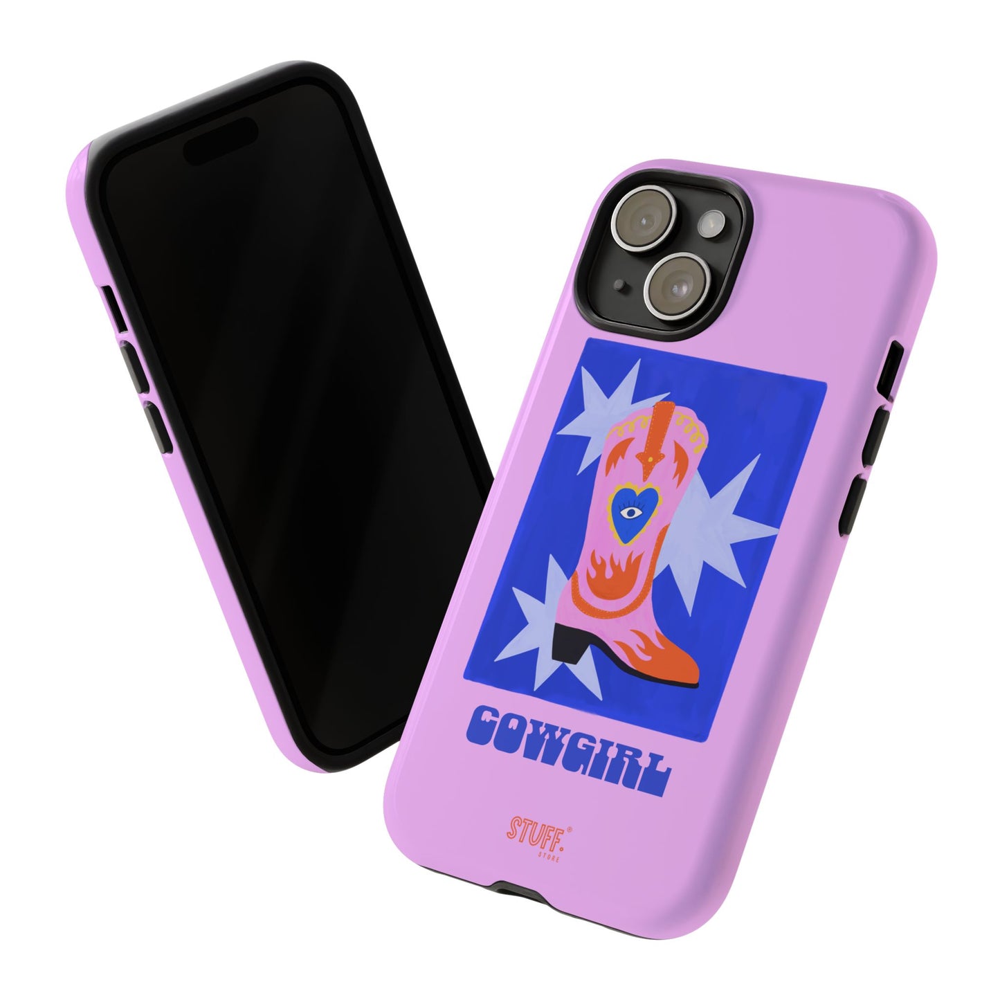 Cowgirl Case | Cose résistante double protection avec Design Western