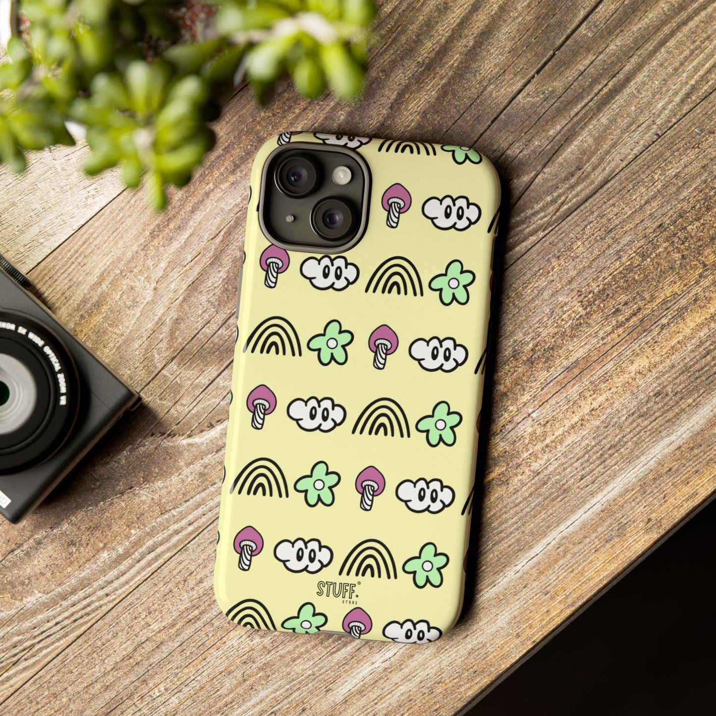 Pixie Case | Coque résistante double protection — Collection Pixie — Jaune