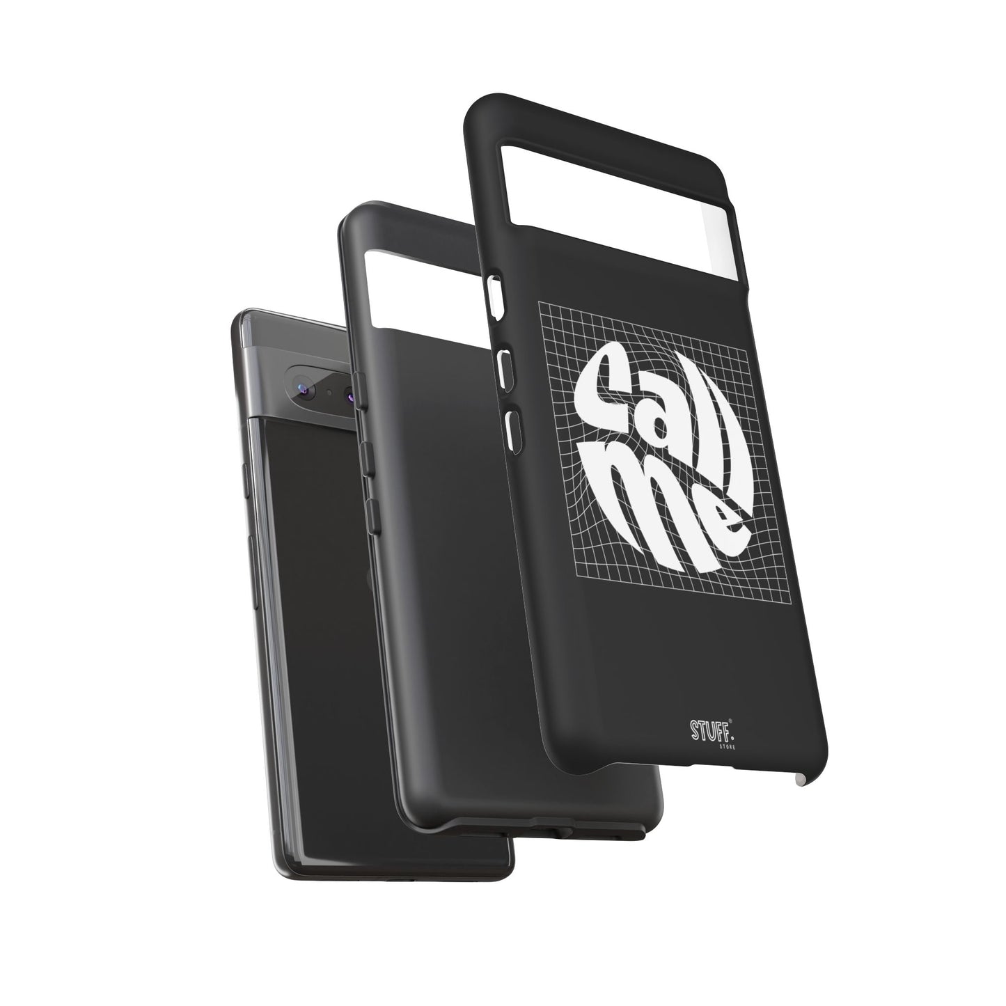 Call Me Case | Coque résistante double protection - Noir Effet Mat