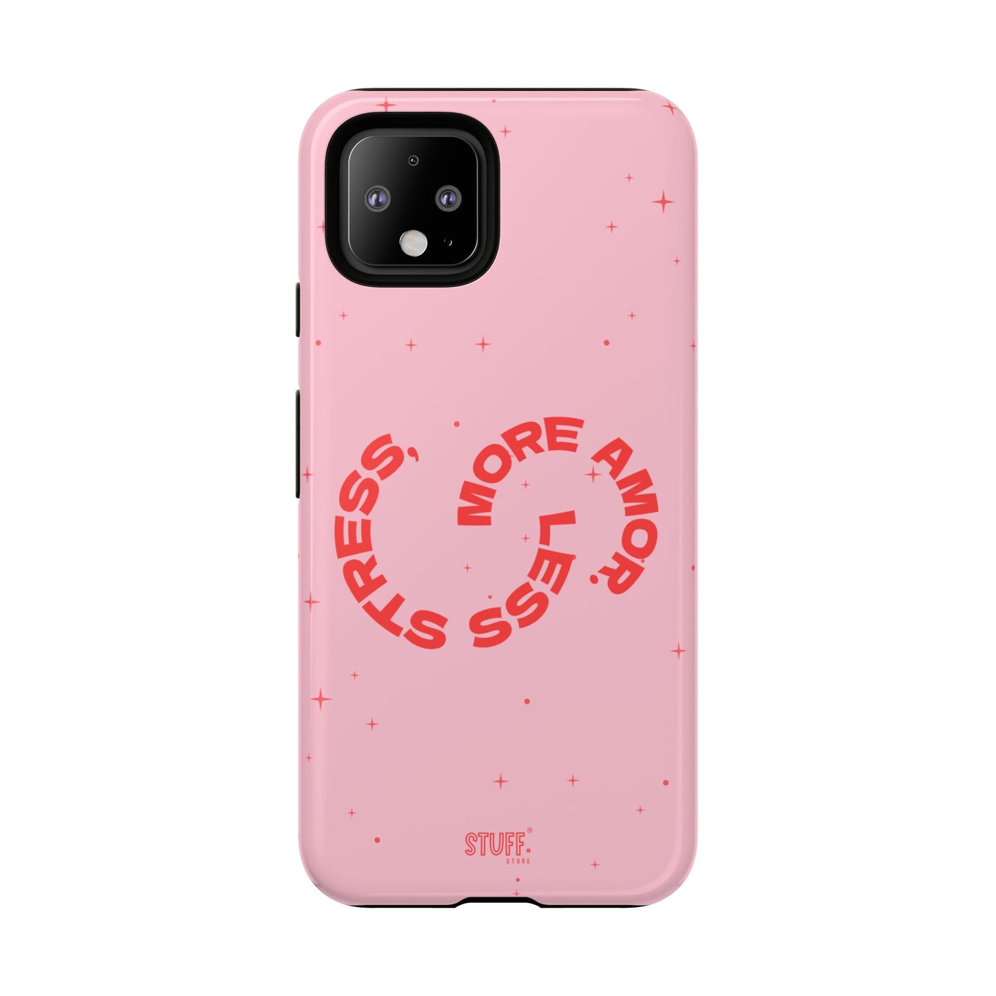 More Amor Case | Coque résistante double protection avec phrase Bienveillante