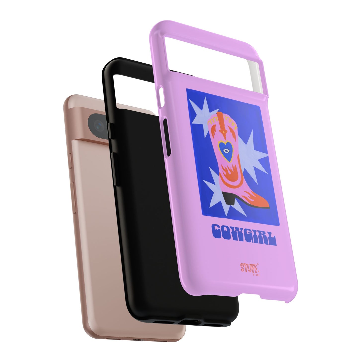 Cowgirl Case | Cose résistante double protection avec Design Western