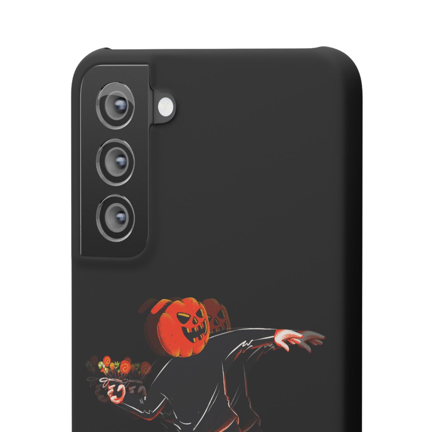 Pumpksy | Coque snap légère et résistante inspiration Banksy – Noir