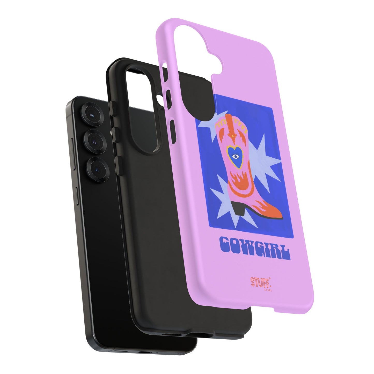 Cowgirl Case | Cose résistante double protection avec Design Western