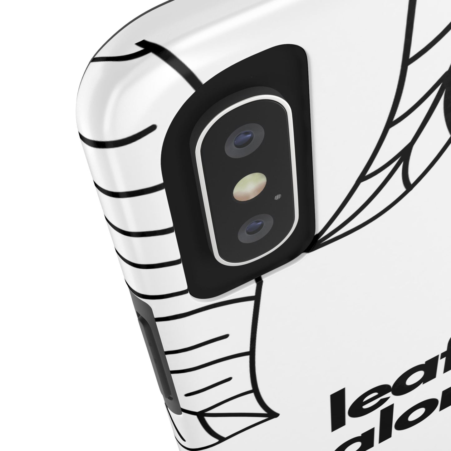 Leaf Me Case | Coque résistante double protection avec design minimaliste