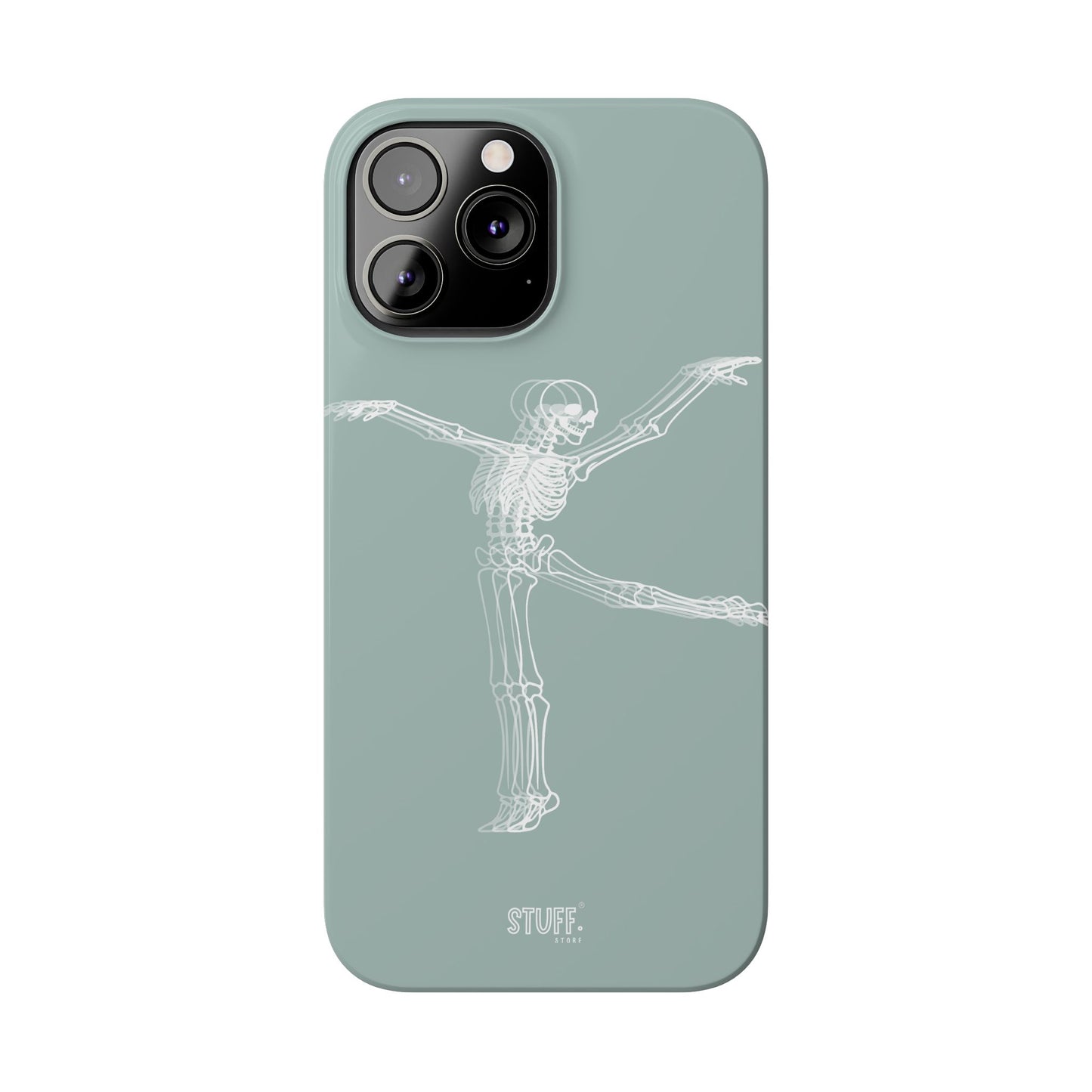 Bone-a-Rina | Coque slim durable et anti-chocs avec Design de Squelette Ballerine