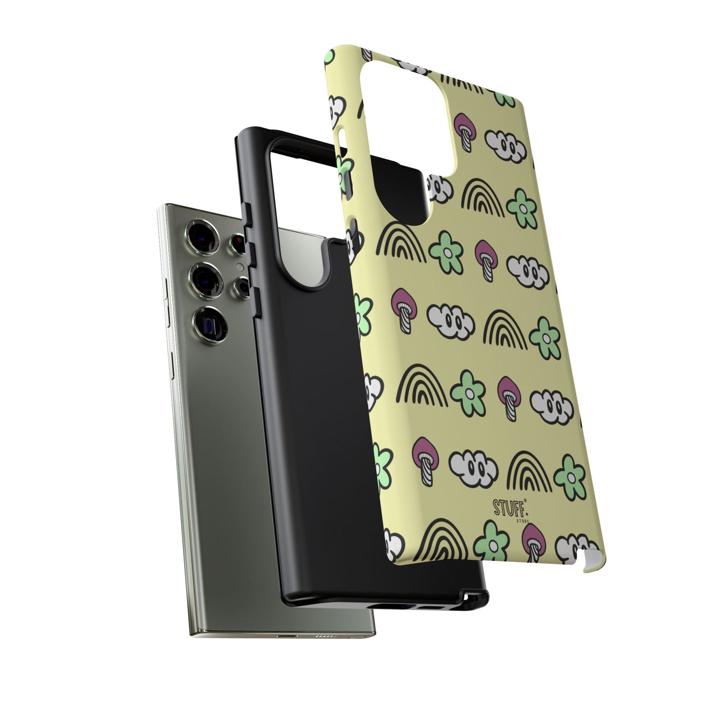 Pixie Case | Coque résistante double protection — Collection Pixie — Jaune