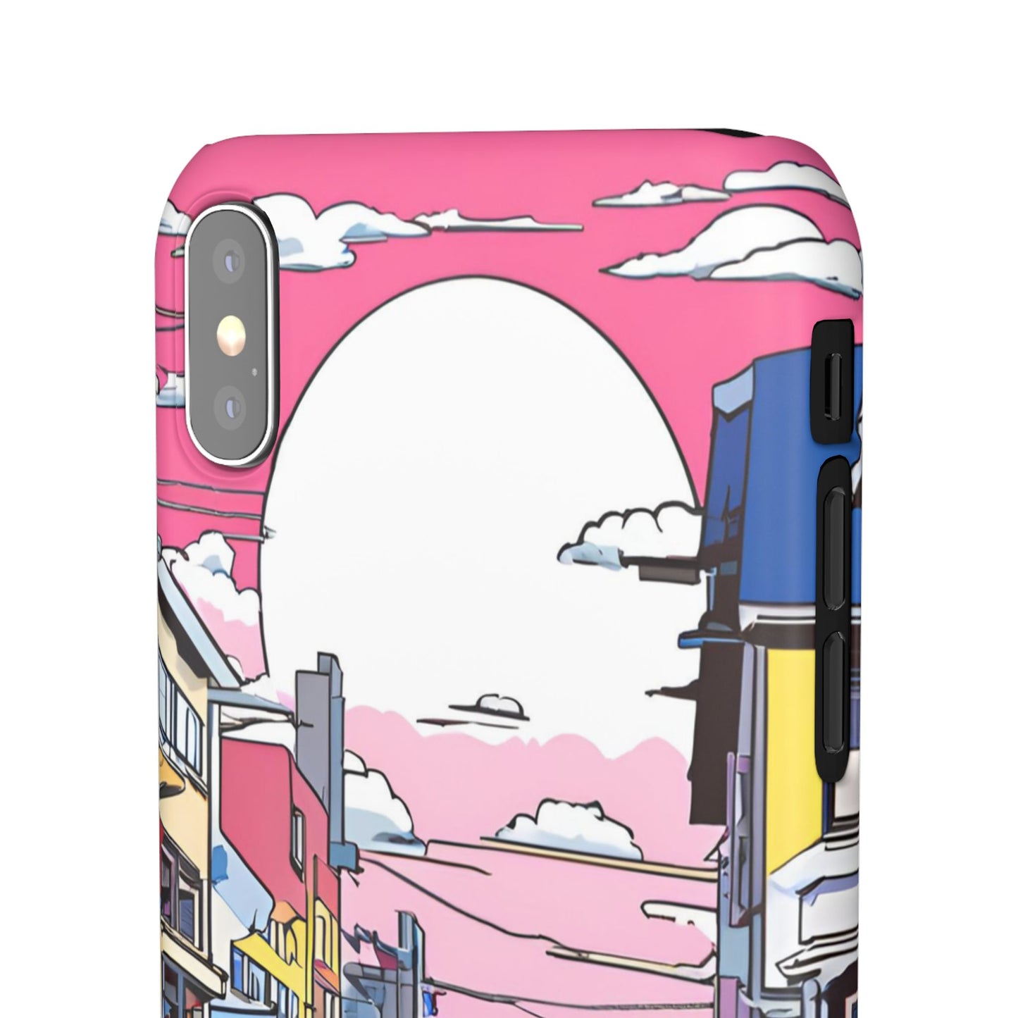 Pop Art Sunset | Coque snap légère et résistante inspiration Lichtenstein