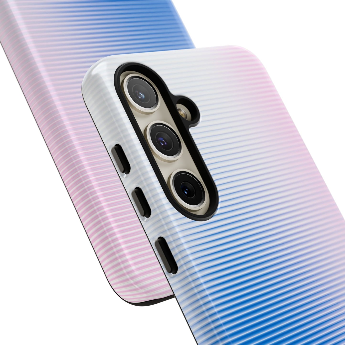 Gradient Case | Coque résistante double protection anti-choc - Dégradé Bleu & Rose