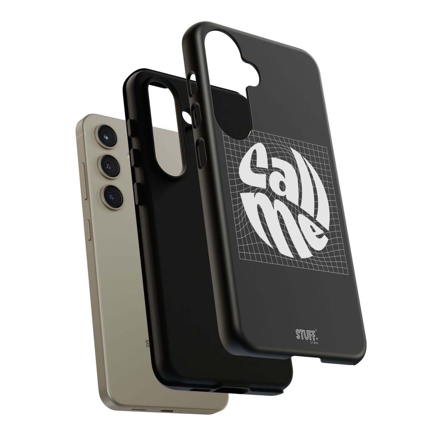 Call Me Case | Coque résistante double protection - Noir Effet Mat