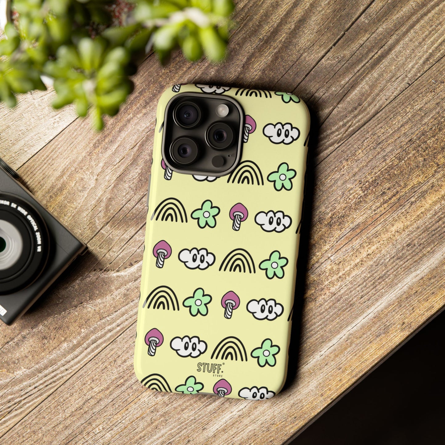 Pixie Case | Coque résistante double protection — Collection Pixie — Jaune