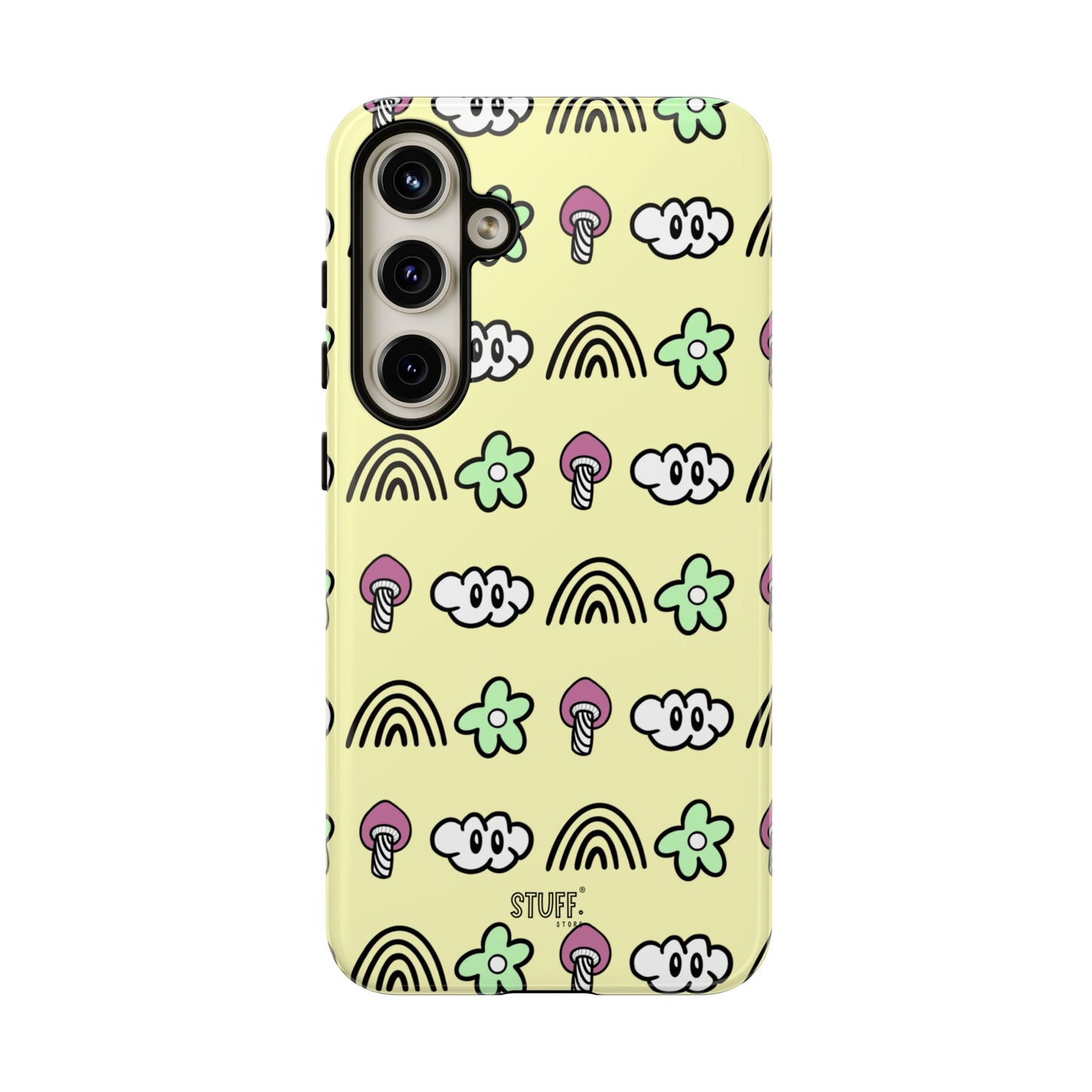 Pixie Case | Coque résistante double protection — Collection Pixie — Jaune