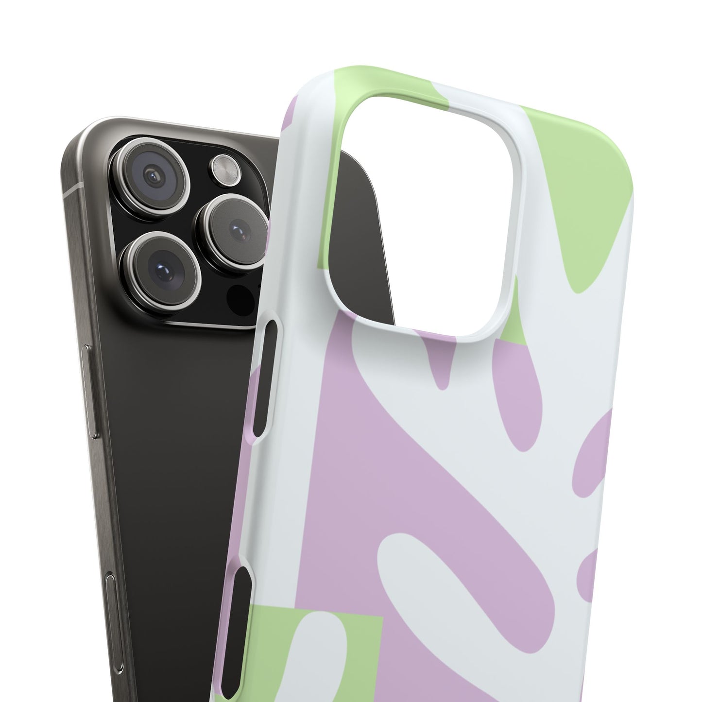 Natura Case | Coque snap légère et résistante avec Design Floral inspiration Matisse