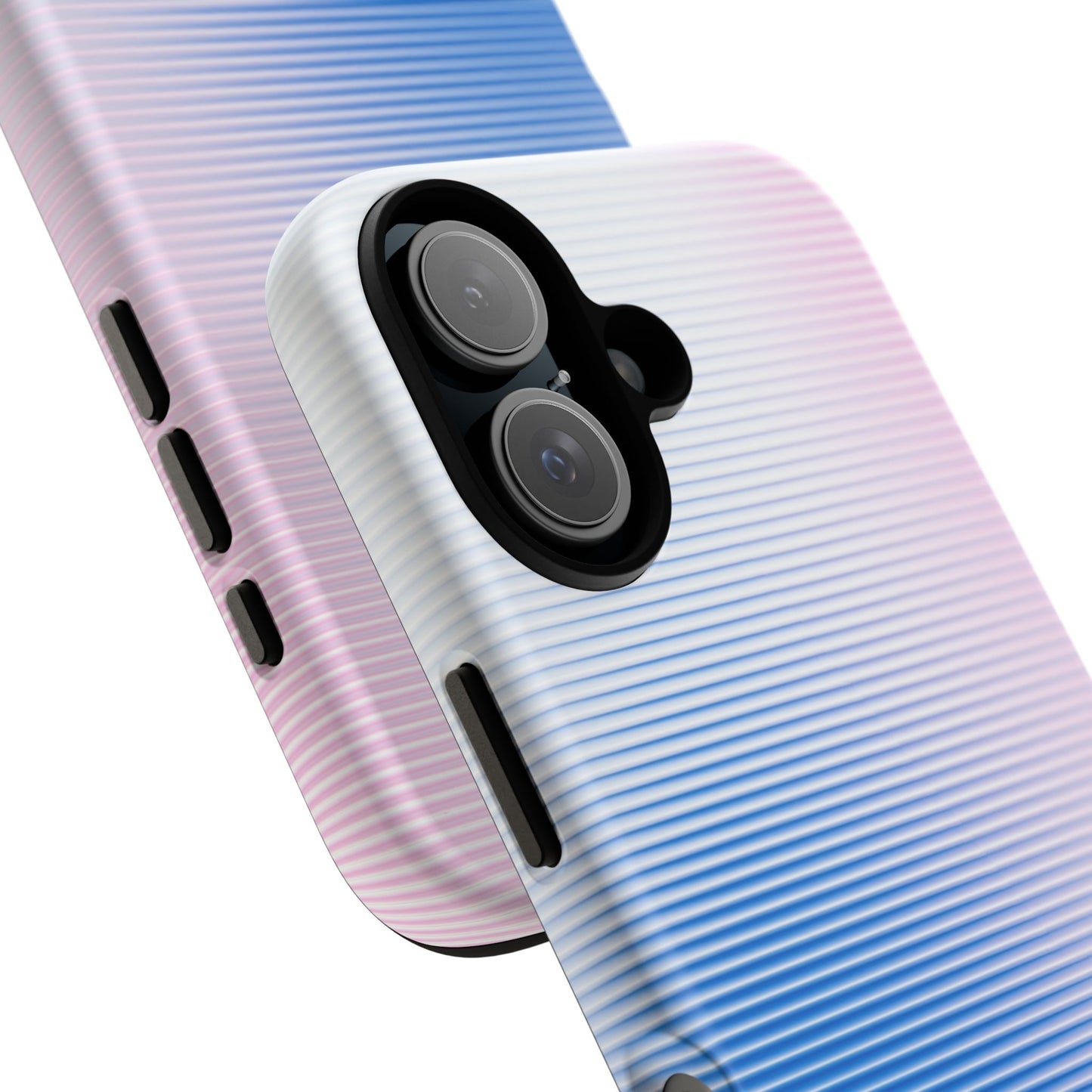 Gradient Case | Coque résistante double protection anti-choc - Dégradé Bleu & Rose