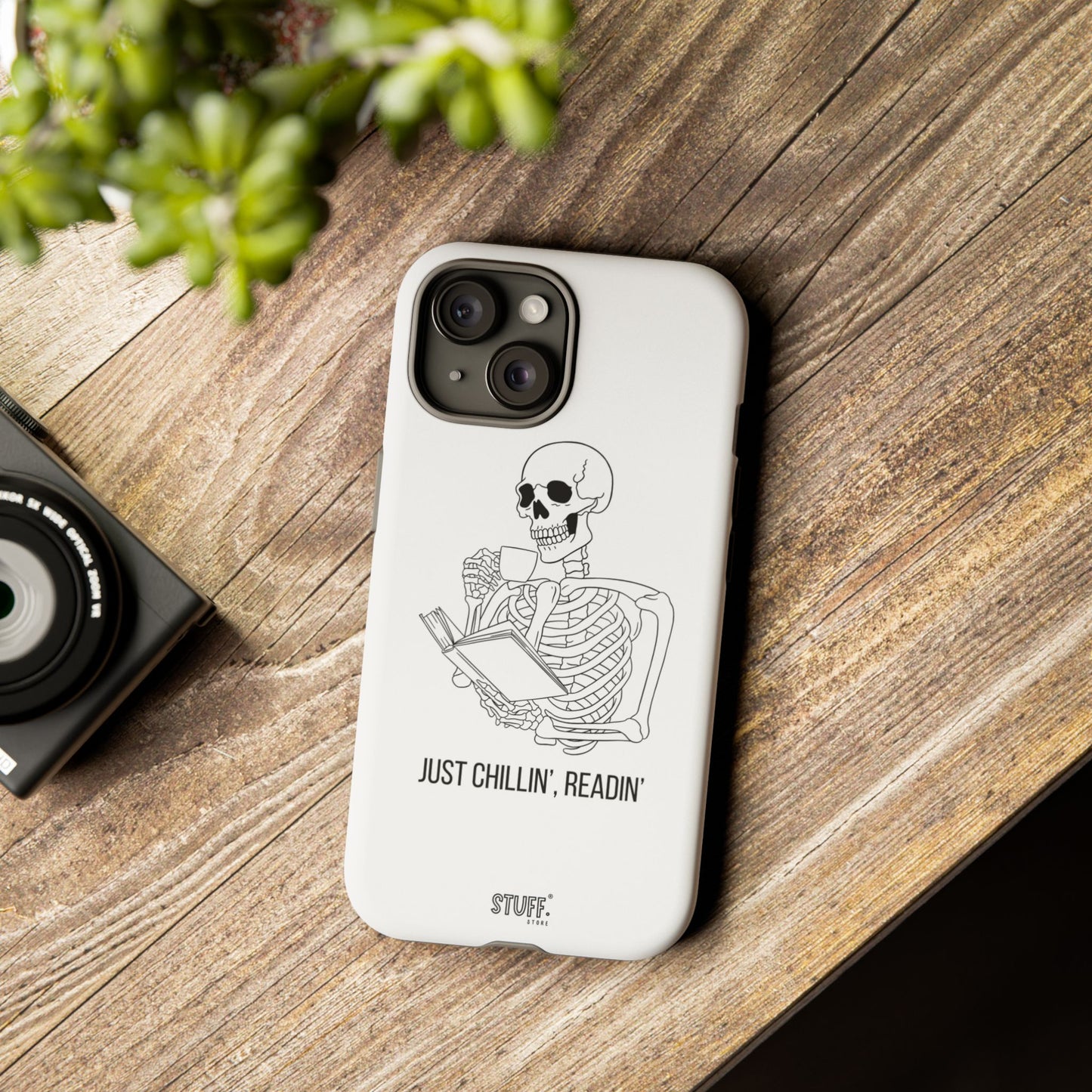 Chillin' Case | Coque résistante double protection avec phrase drôle