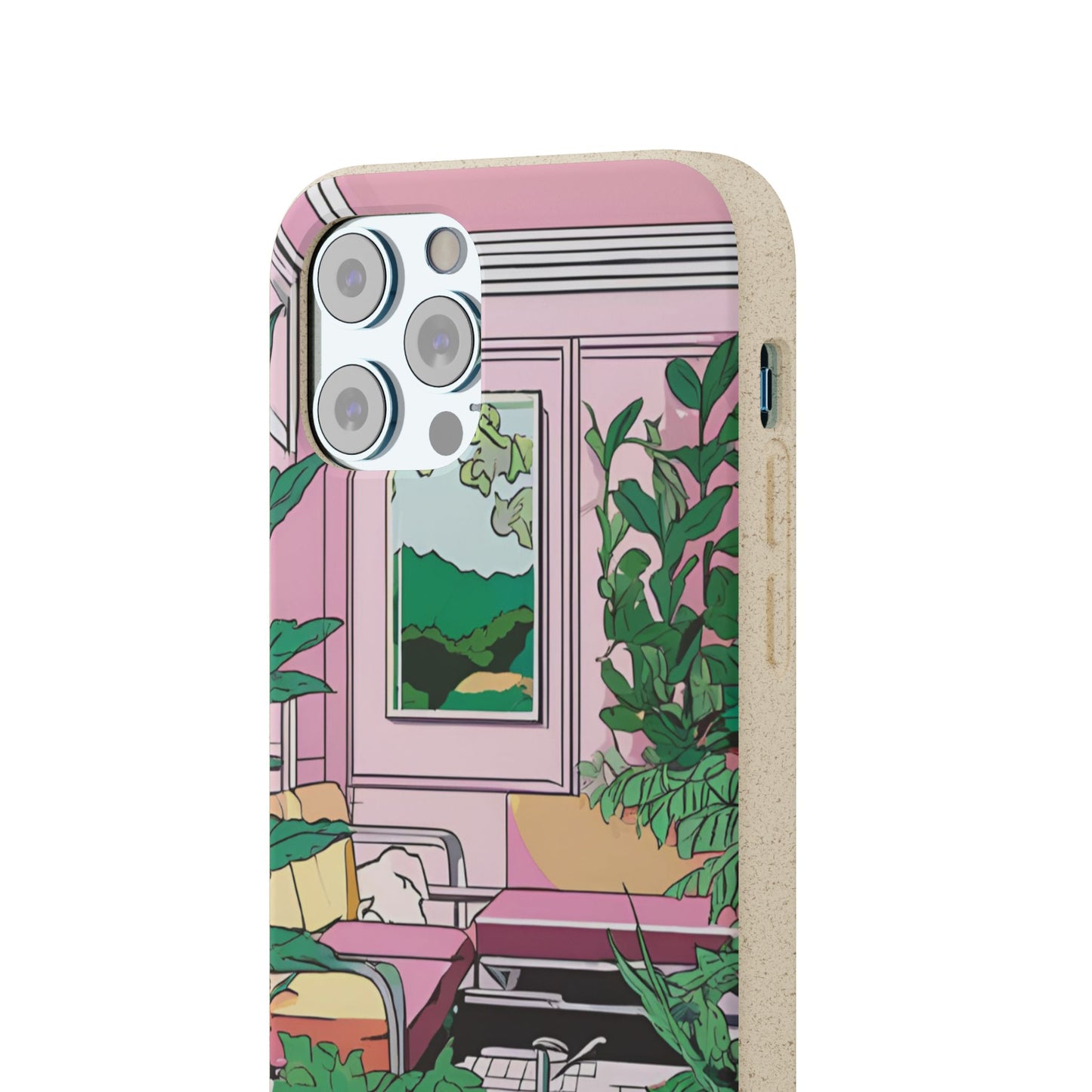 Plant Pop Case | Coque biodégradable en bambou et bioplastique avec design coloré | Parfait pour les amoureux des plantes - Avec emballage cadeau