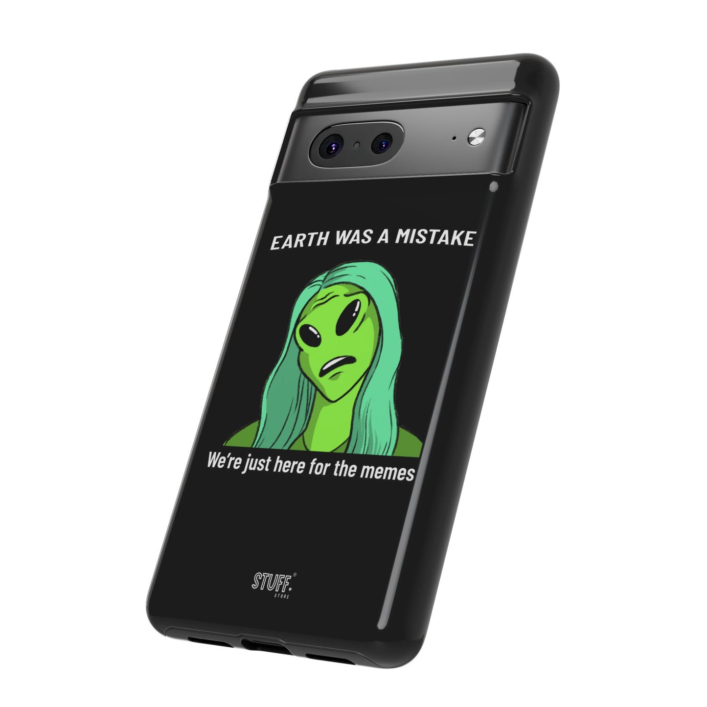 Meme Liking Alien Case | Coque résistante double protection pour les amateurs de Pop Culture