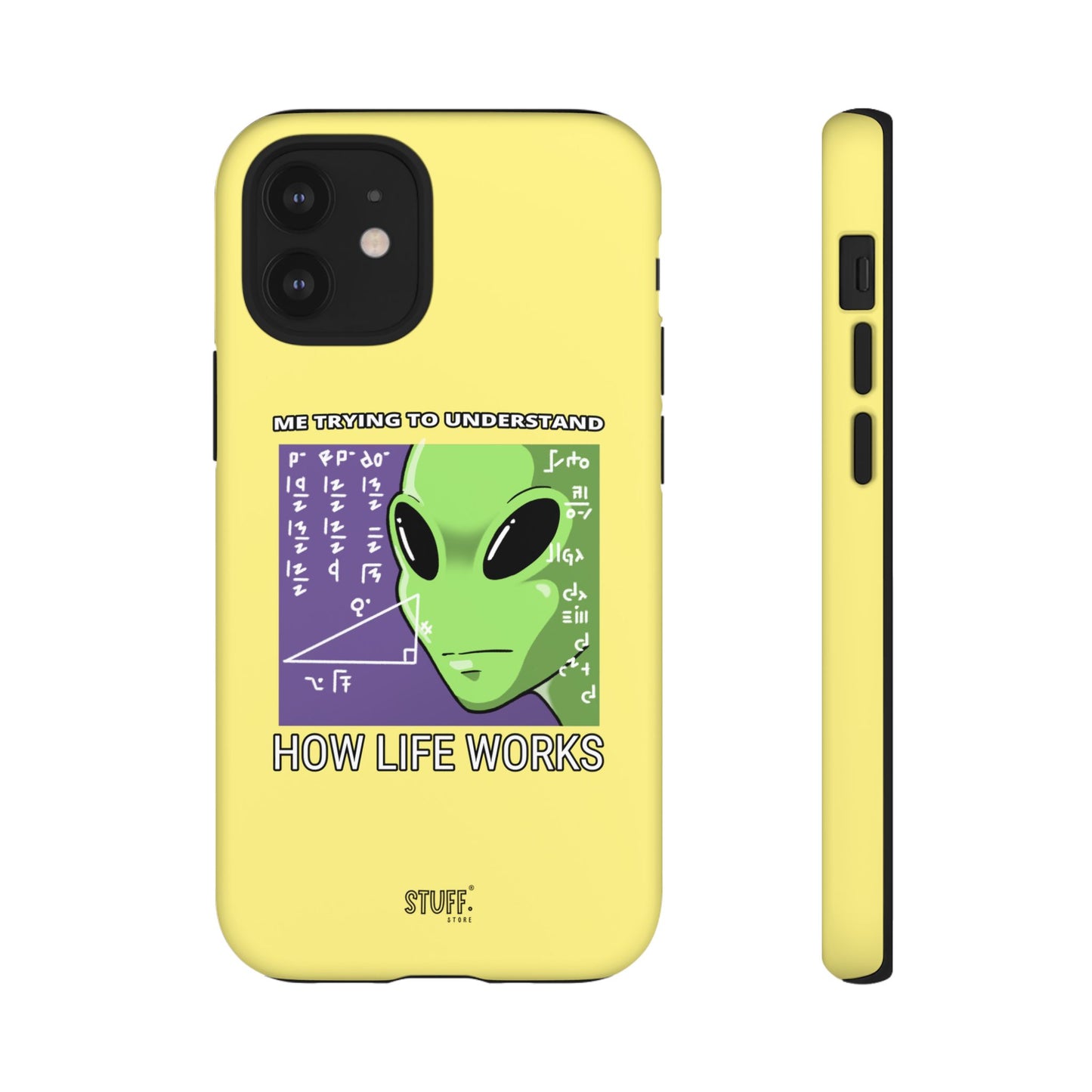 Confused Alien Case | Coque résistante Dual Protect anti-choc