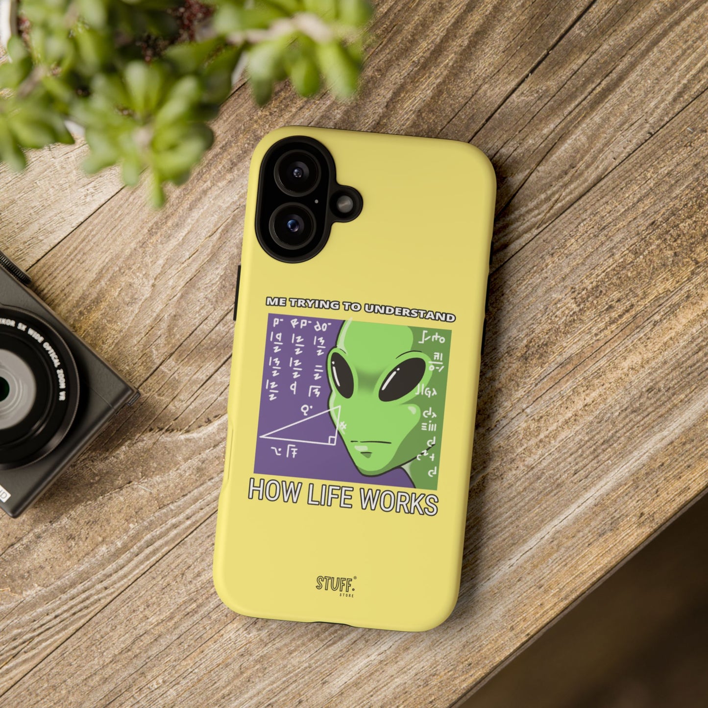 Confused Alien Case | Coque résistante Dual Protect anti-choc