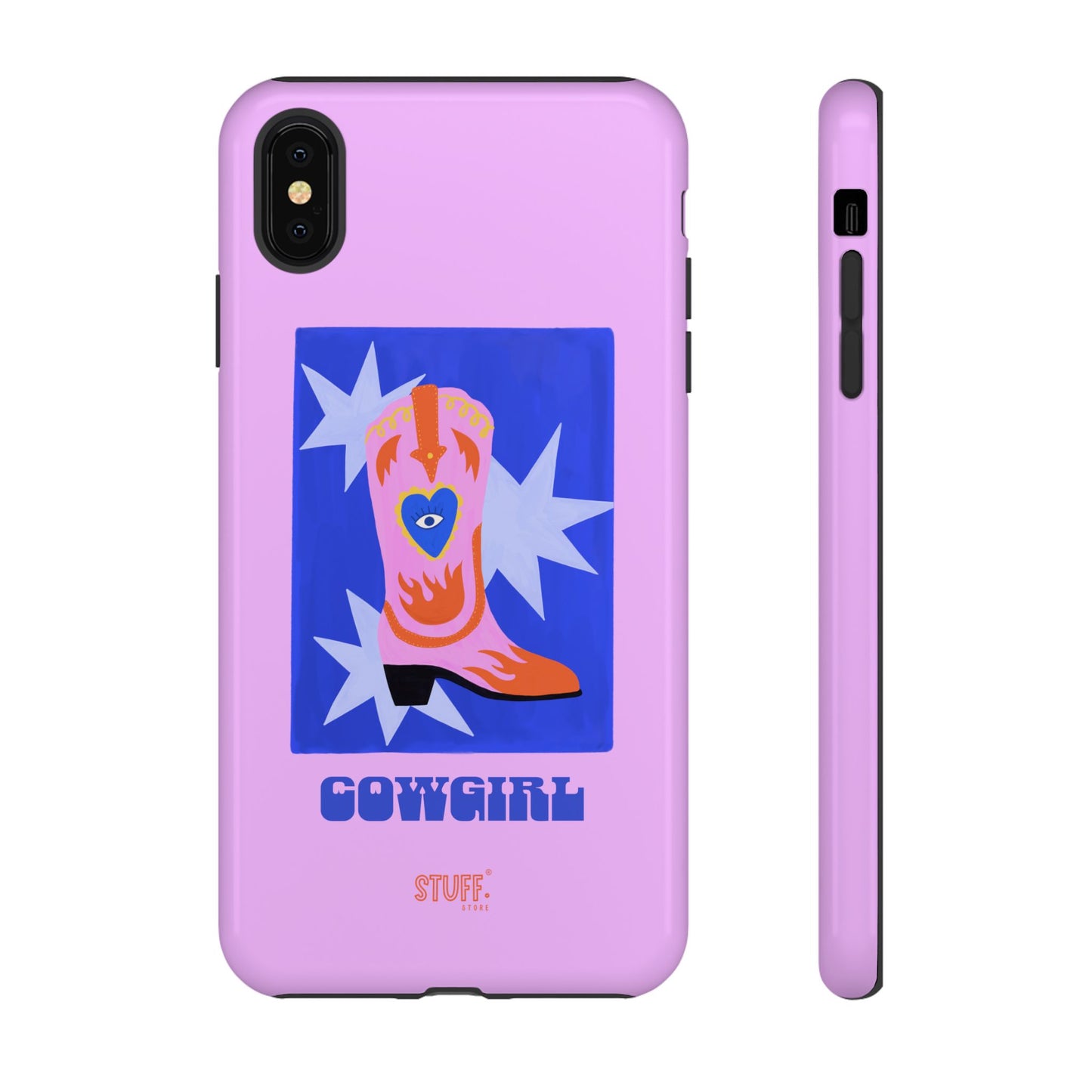 Cowgirl Case | Cose résistante double protection avec Design Western