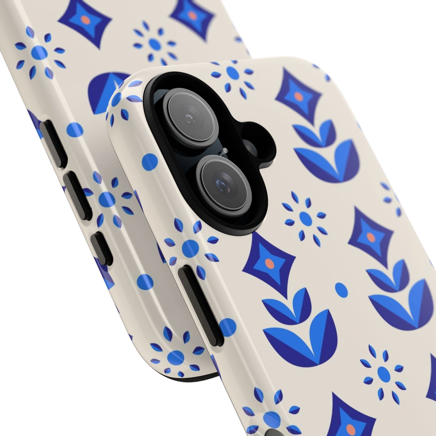 Floral Case | Coque résistante double protection avec Design Fleuri
