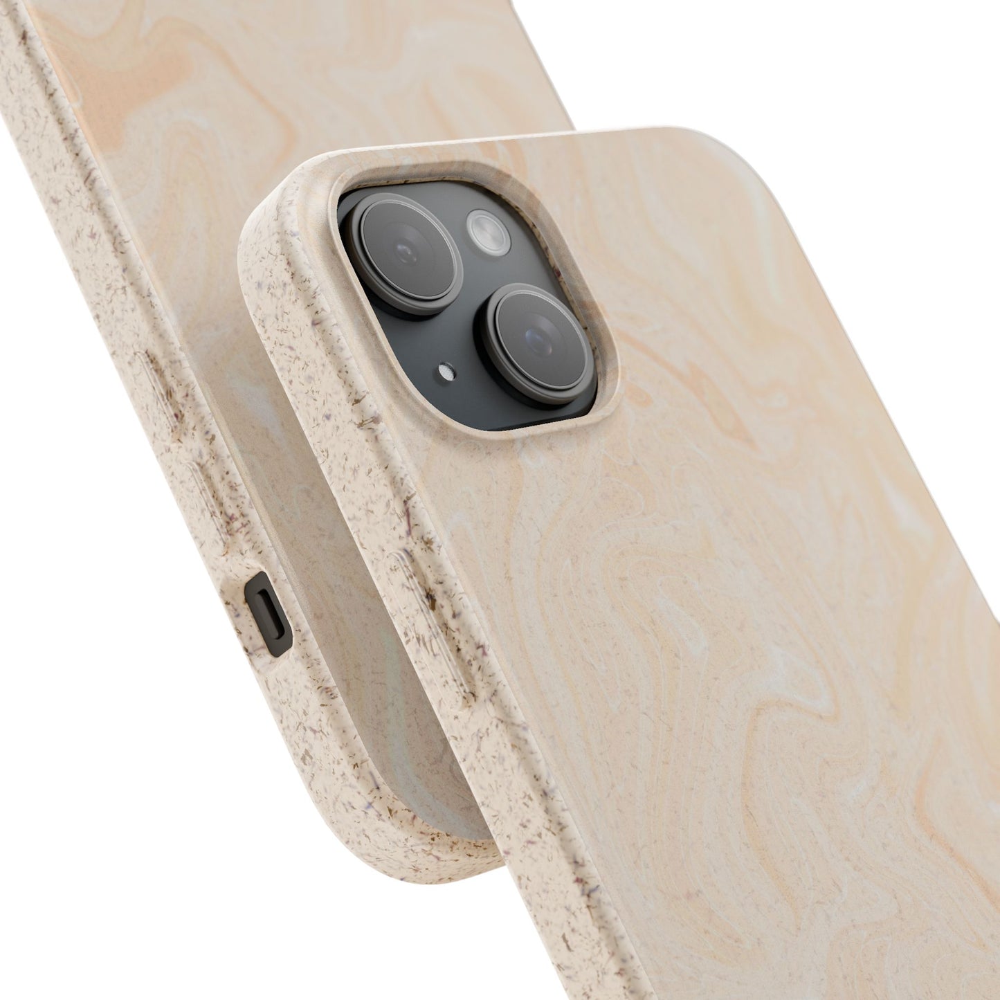 Liquid Marble Case | Coque Eco-Friendly en Bambou et Bioplastique Effet Marbré - Disponible avec Emballage Cadeau