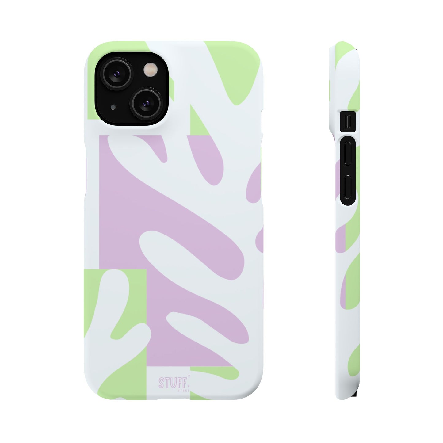 Natura Case | Coque snap légère et résistante avec Design Floral inspiration Matisse