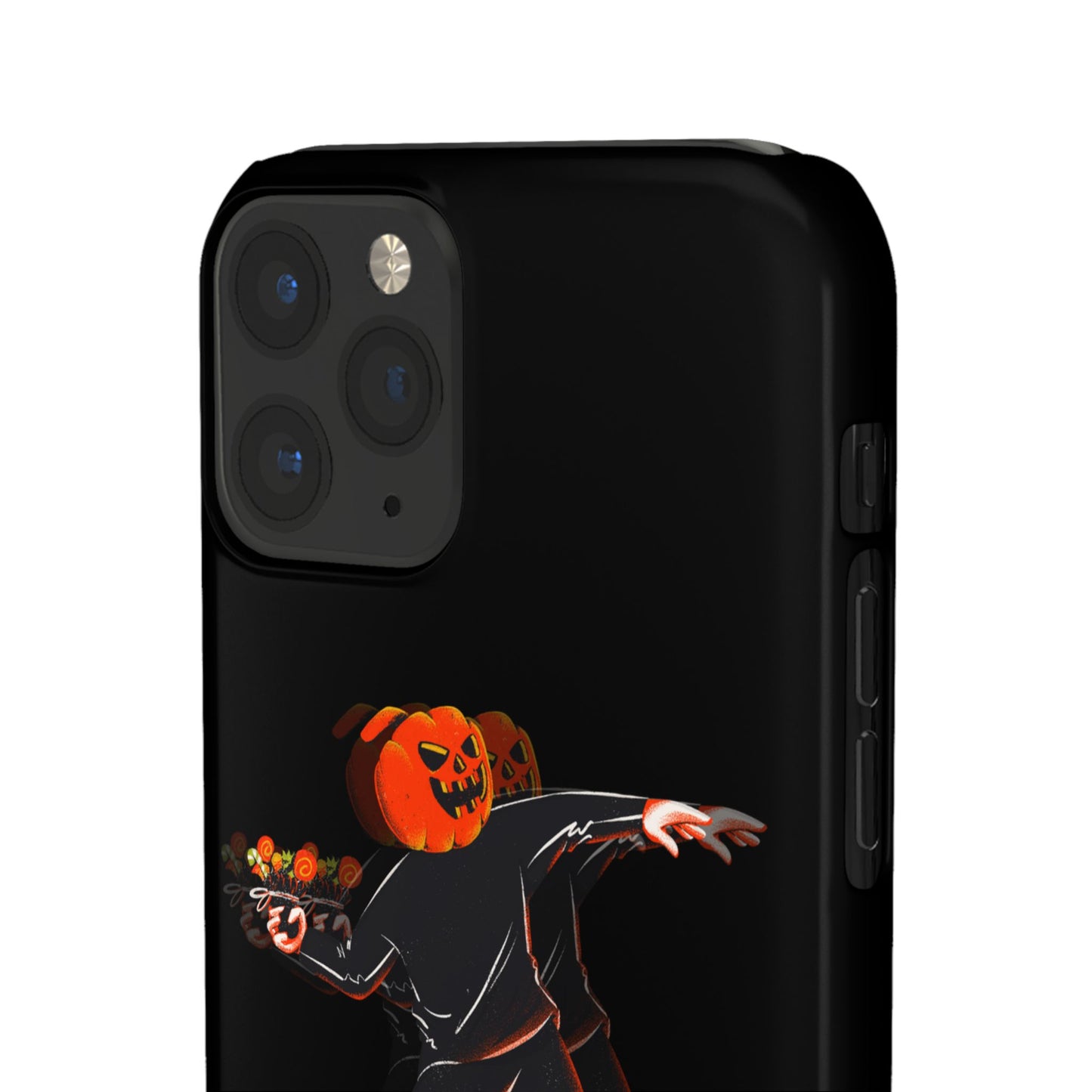Pumpksy | Coque snap légère et résistante inspiration Banksy – Noir