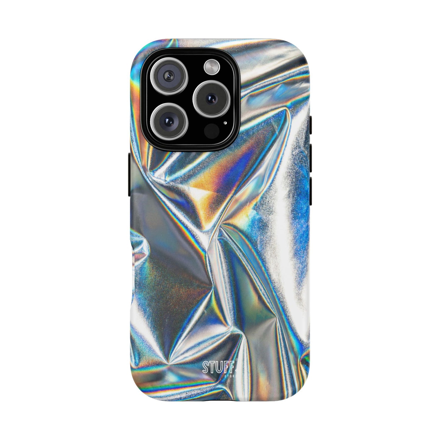 Metallic Case | Coque résistante double protection anti-choc - Effet Métallique