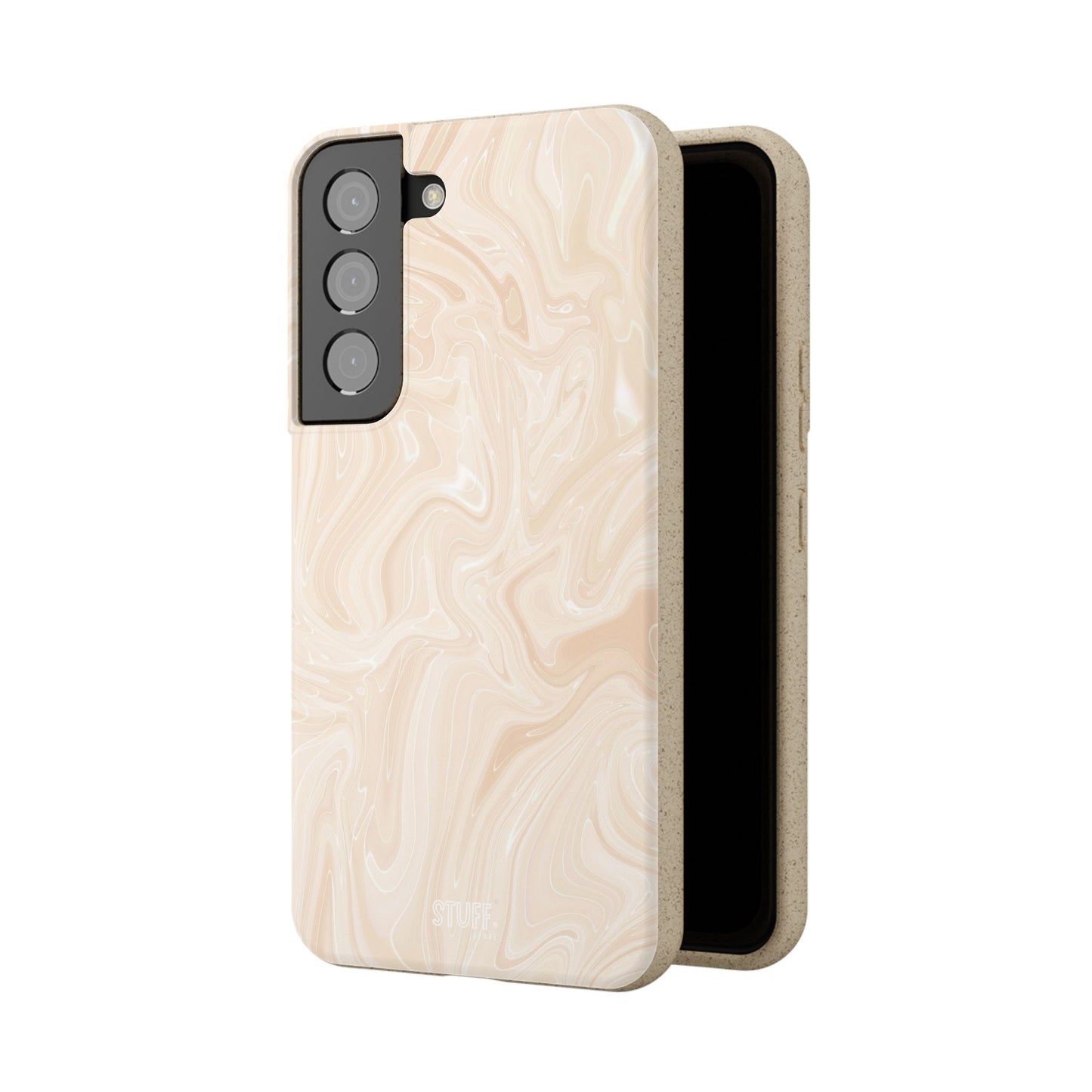 Liquid Marble Case | Coque Eco-Friendly en Bambou et Bioplastique Effet Marbré - Disponible avec Emballage Cadeau
