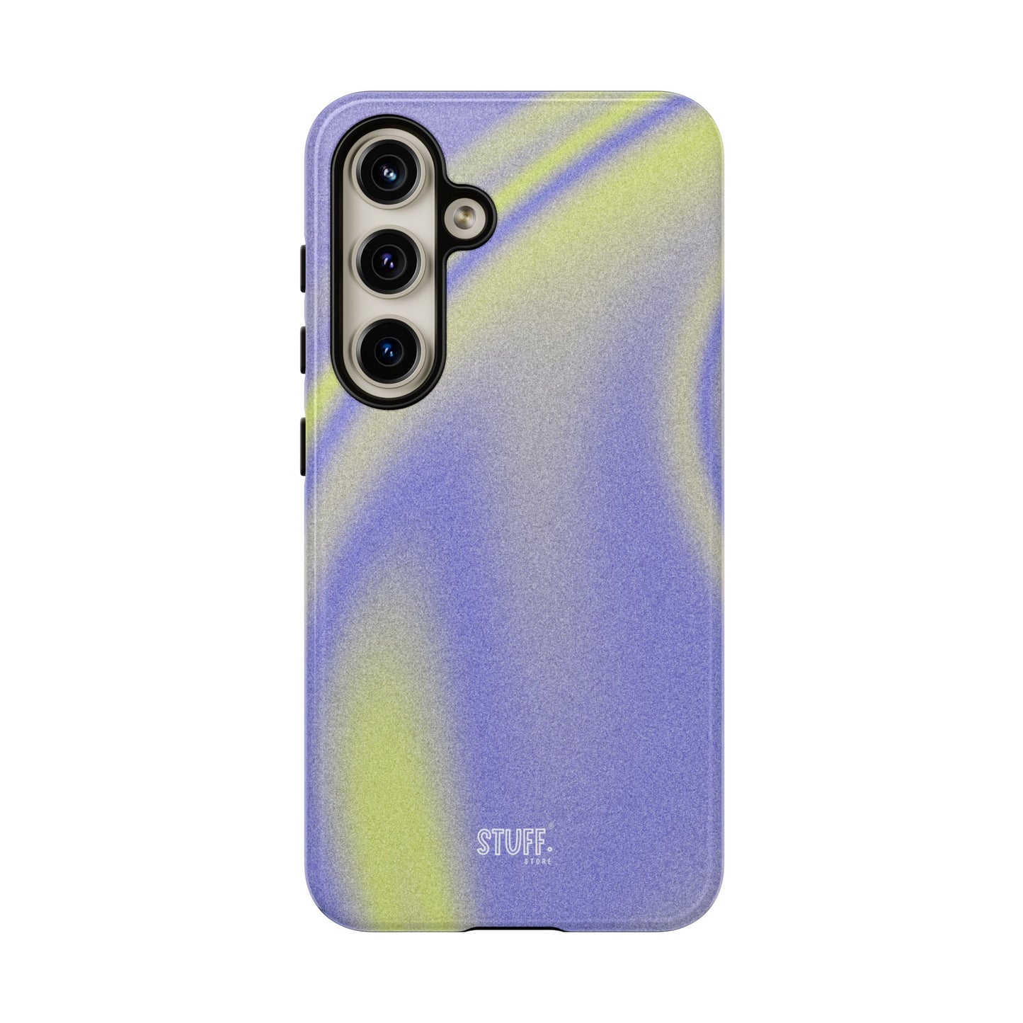 Vibrant Case | Coque résistante double protection anti-choc - Violet & Jaune