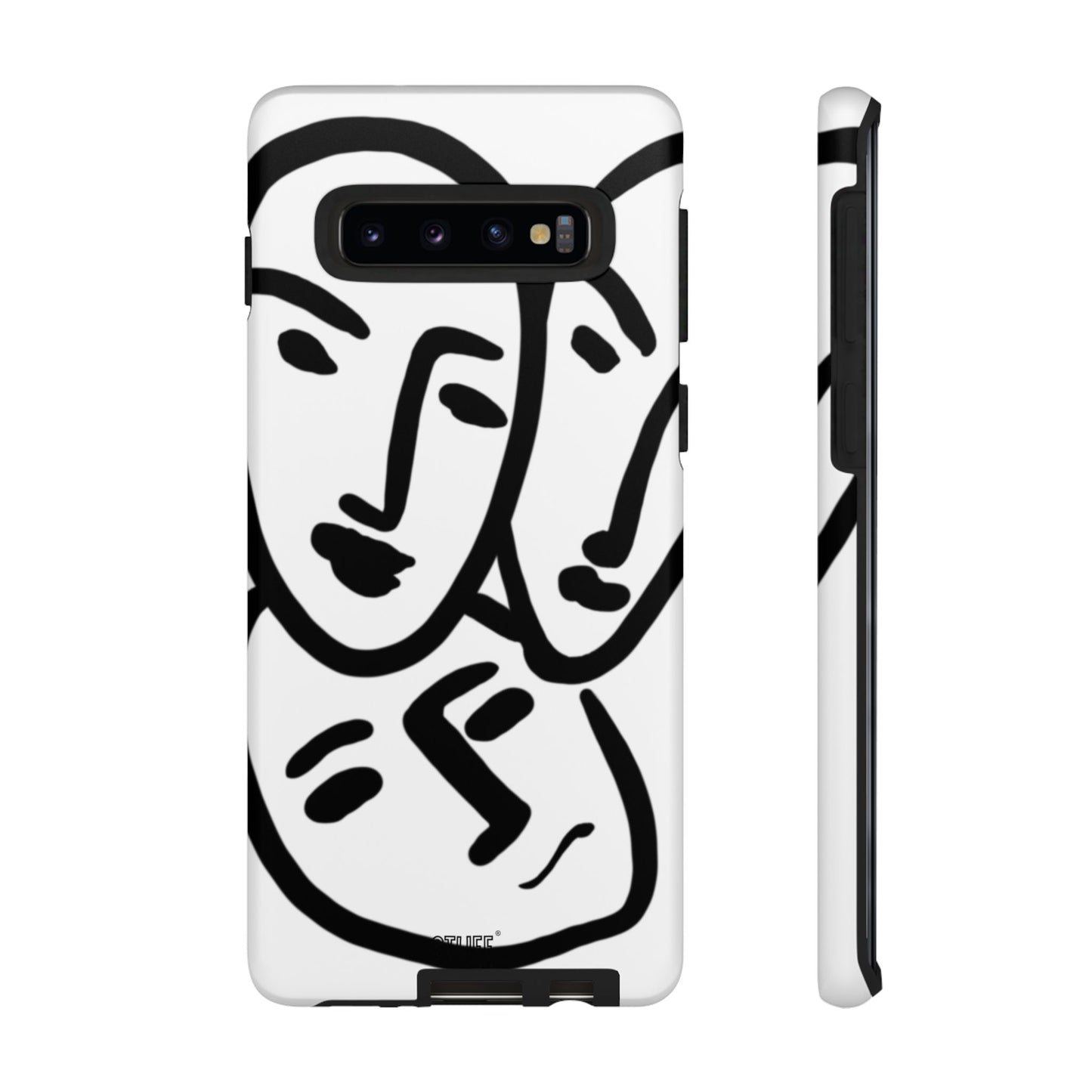 Les Trois Visages | Coque résistante double protection — inspiration Matisse