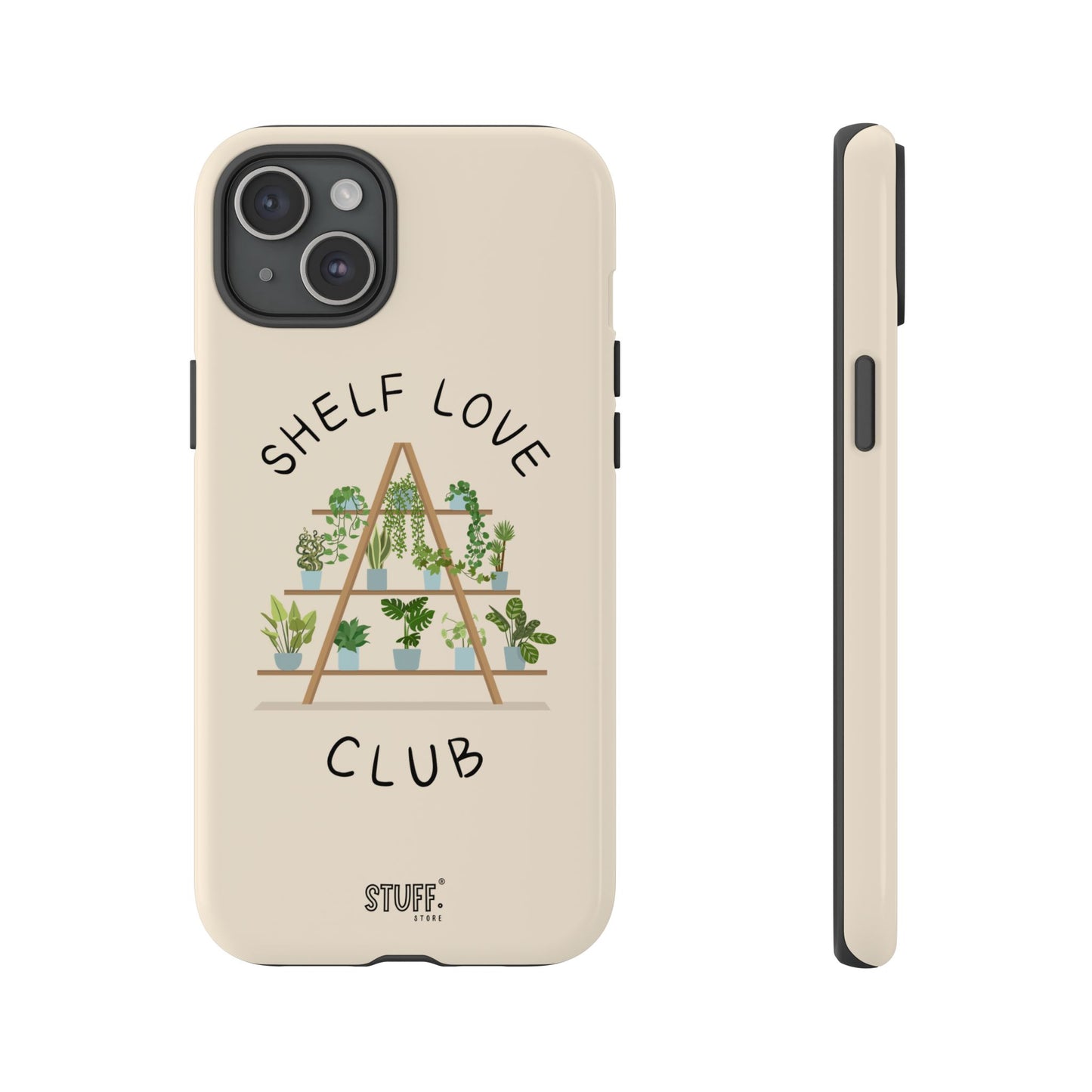 Shelf Love Club – Coque résistante à double protection | Parfaite pour les amoureux des plantes
