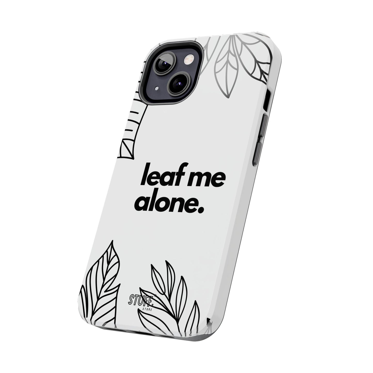 Leaf Me Case | Coque résistante double protection avec design minimaliste