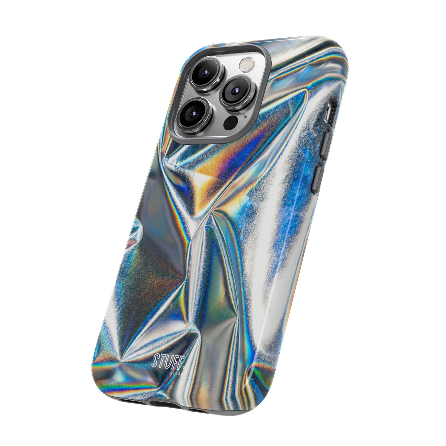 Metallic Case | Coque résistante double protection anti-choc - Effet Métallique