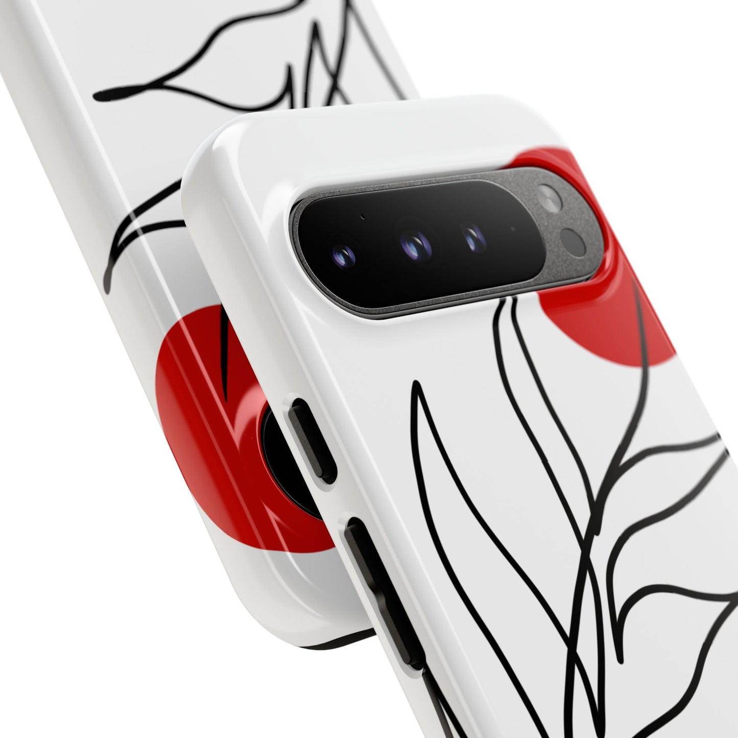 Red Sun Case | Coque résistante double protection avec Design Minimaliste